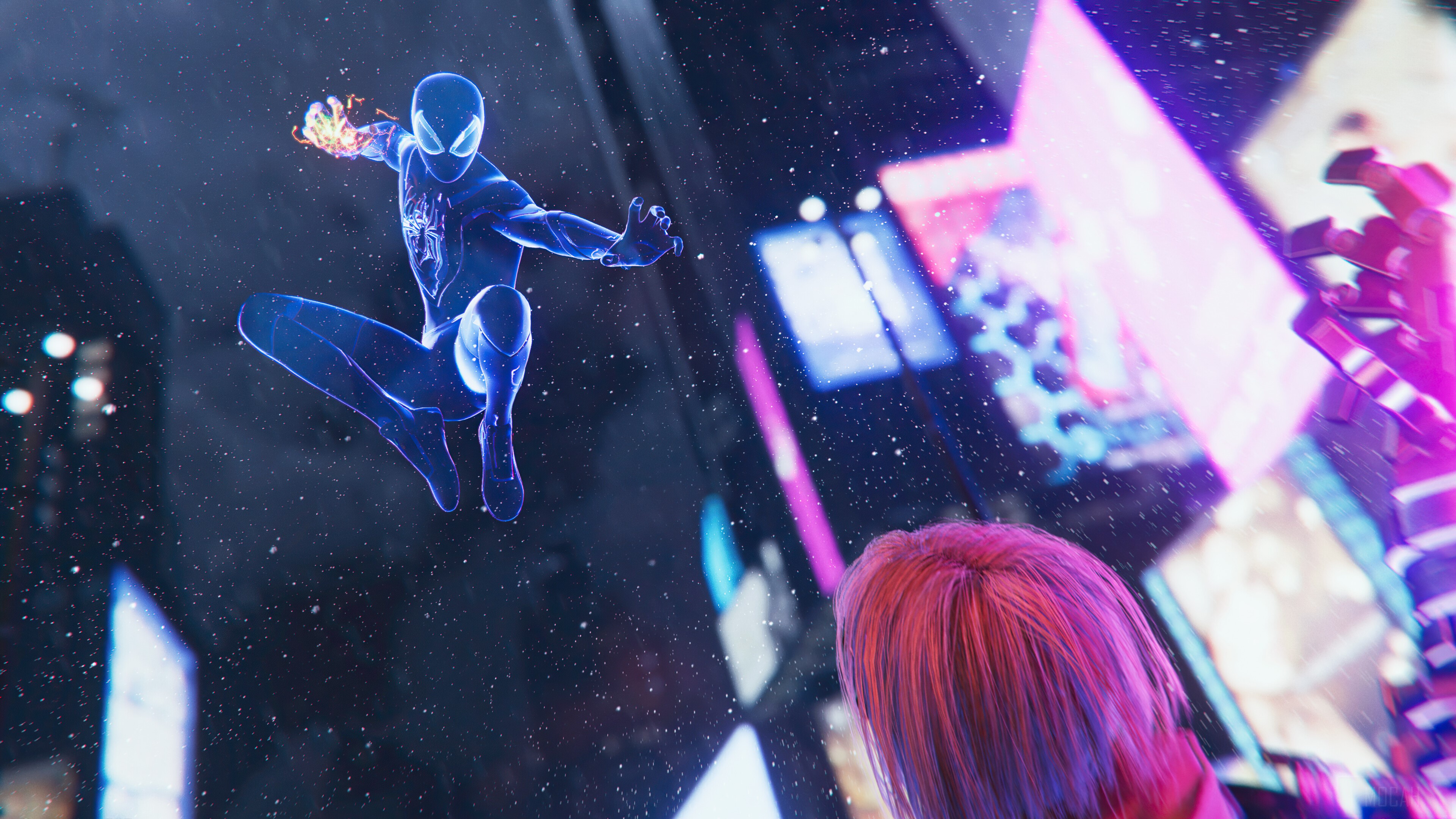 Miles Morales from Marvel's Spider-Man 4K HD Wallpaper