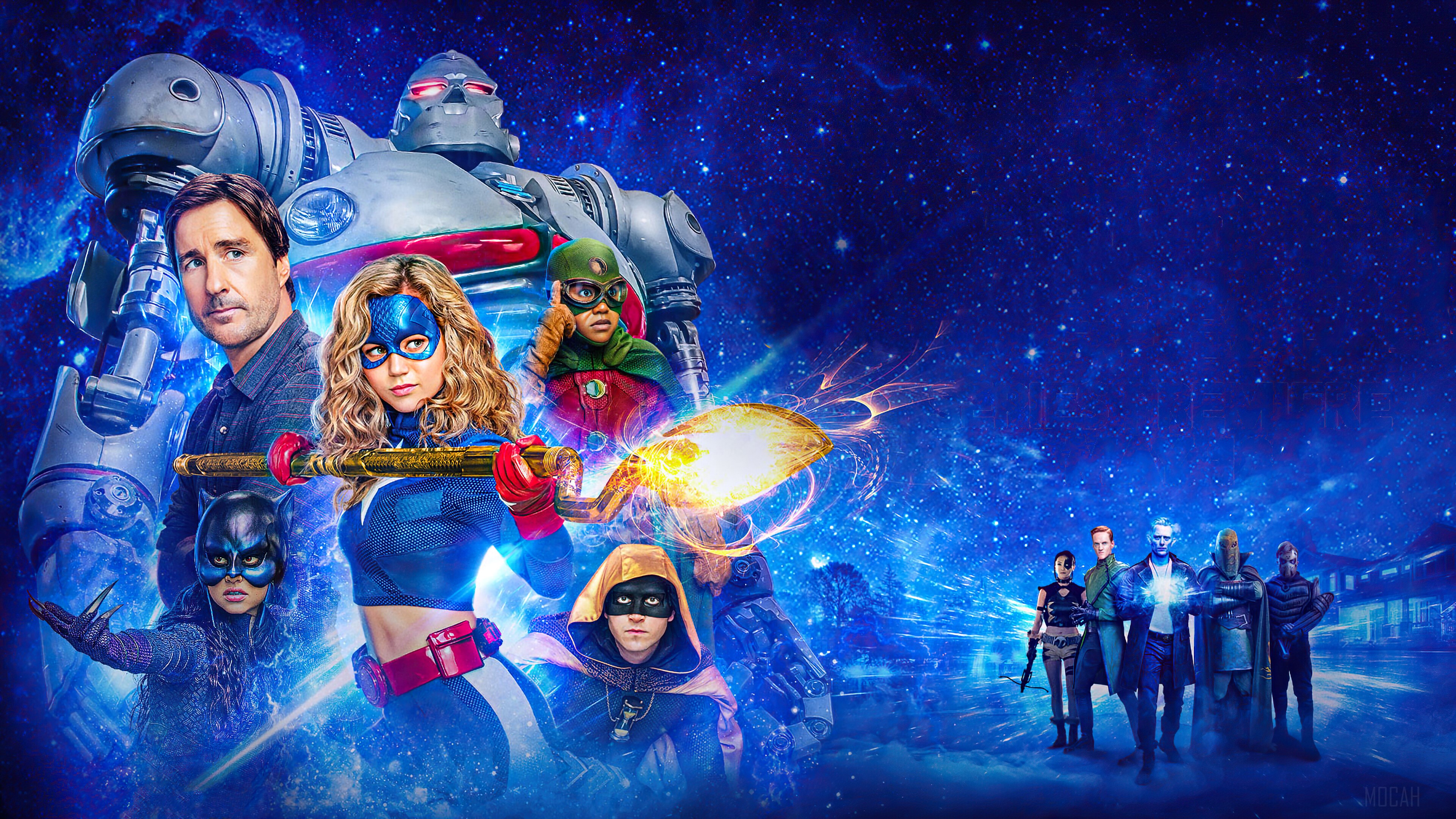 Stargirl and Justice Society of America Poster 4K HD Wallpaper