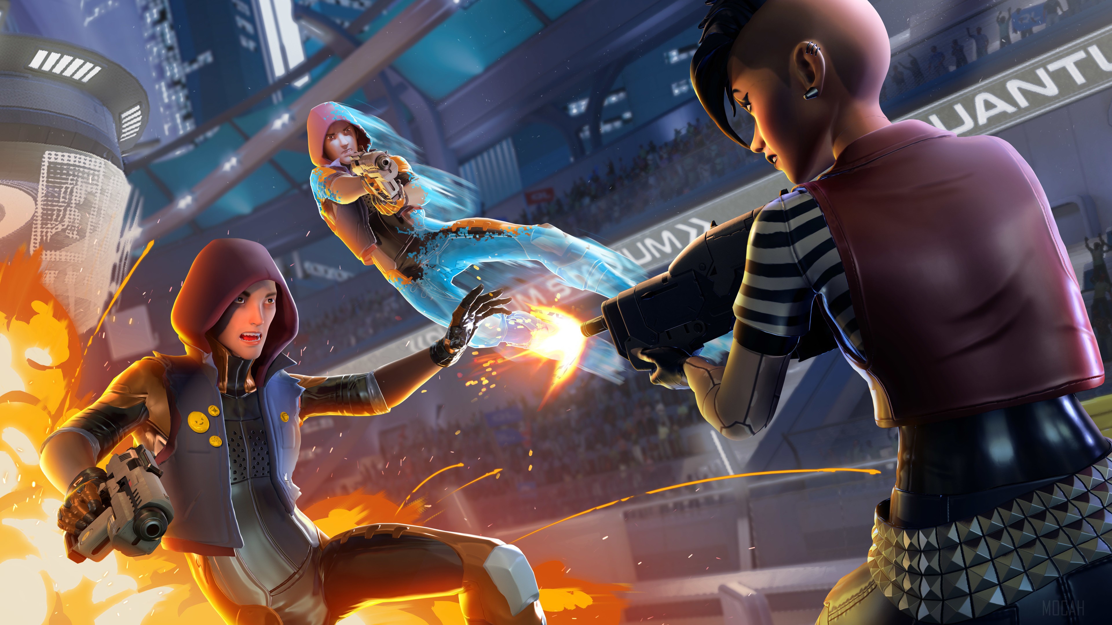 Quantum League 4K HD Wallpaper