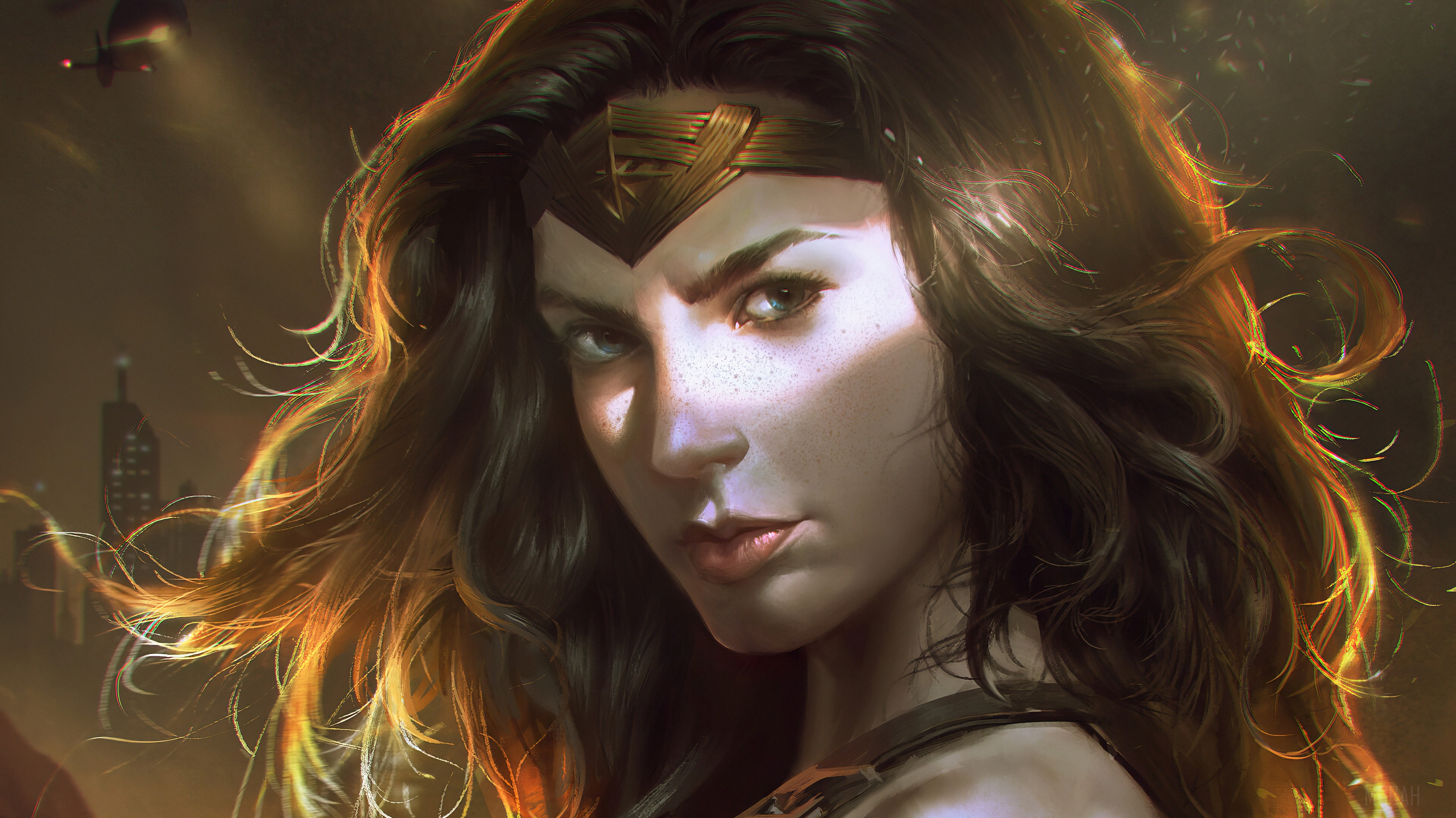 Wonder Woman from DC Comics 4K HD Wallpaper