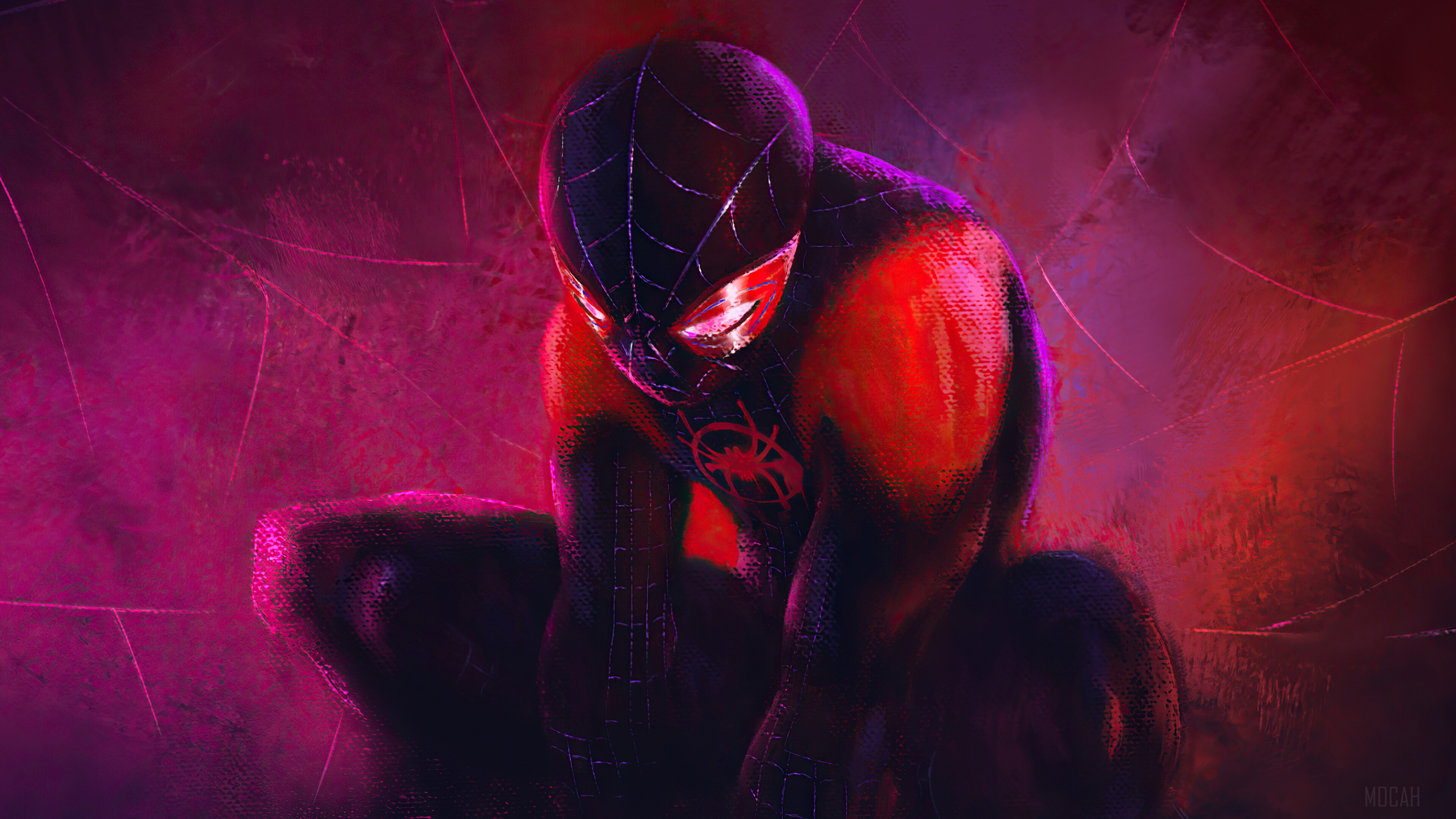 Miles Morales from Marvel Comics 4K HD Wallpaper