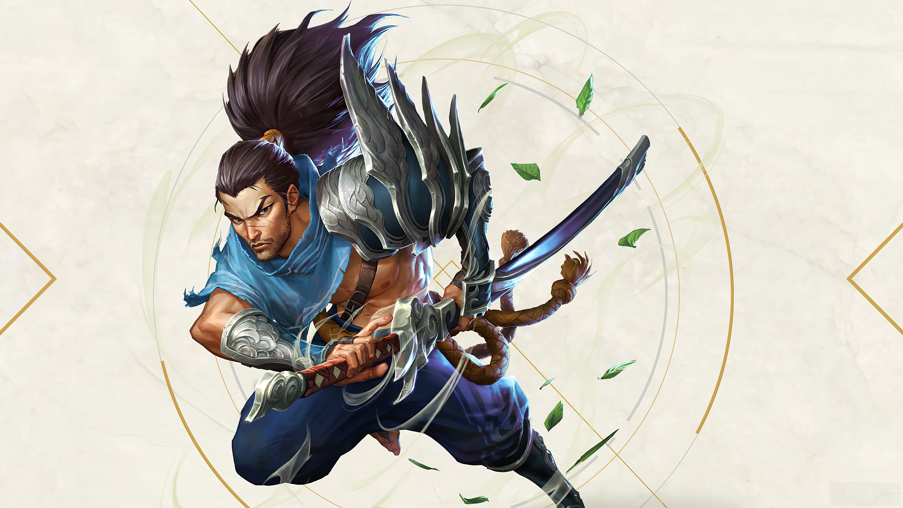Yasuo from League of Legends 4K HD Wallpaper
