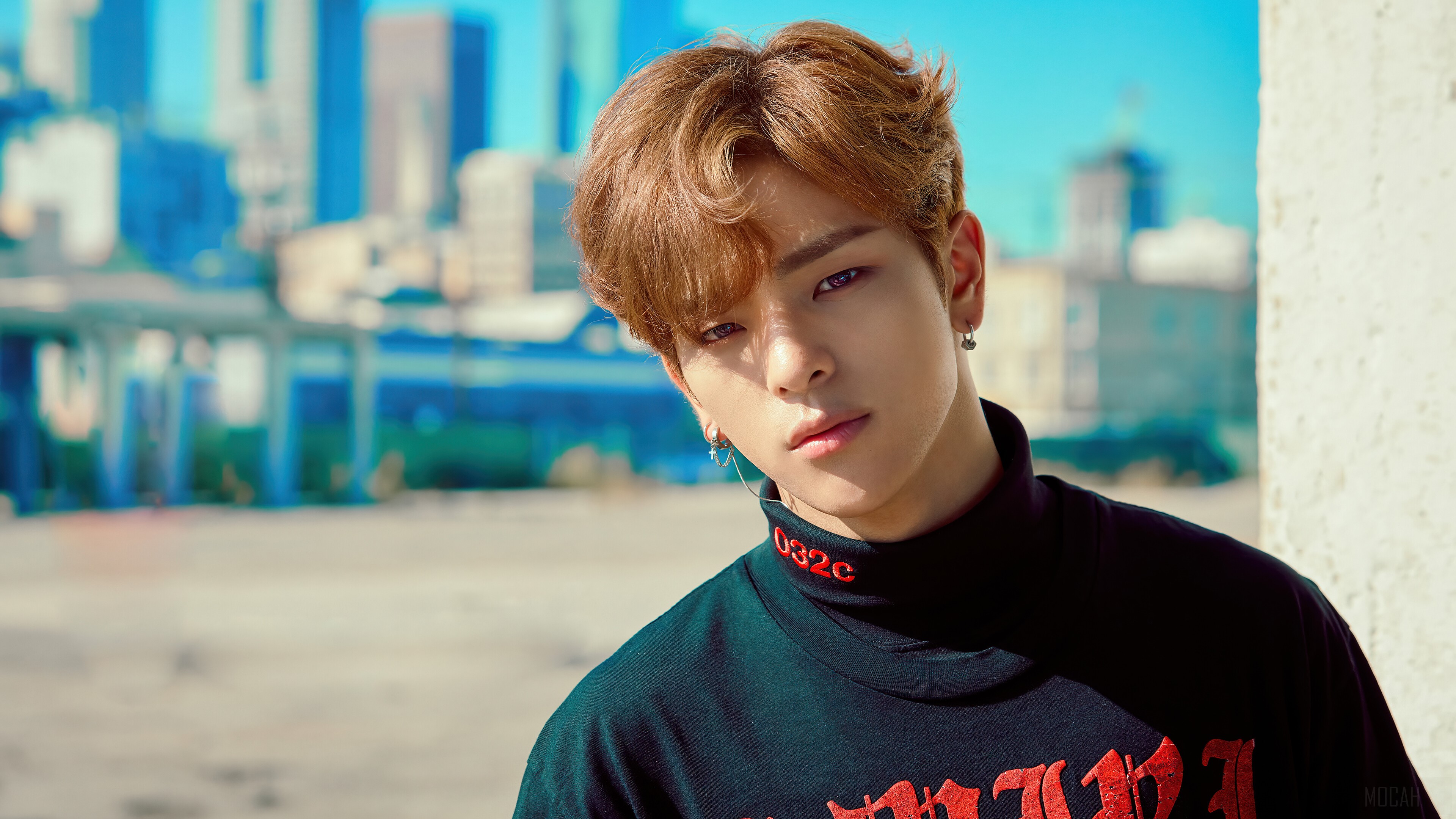 Kim Woo-jin from Stray Kids HD Wallpaper