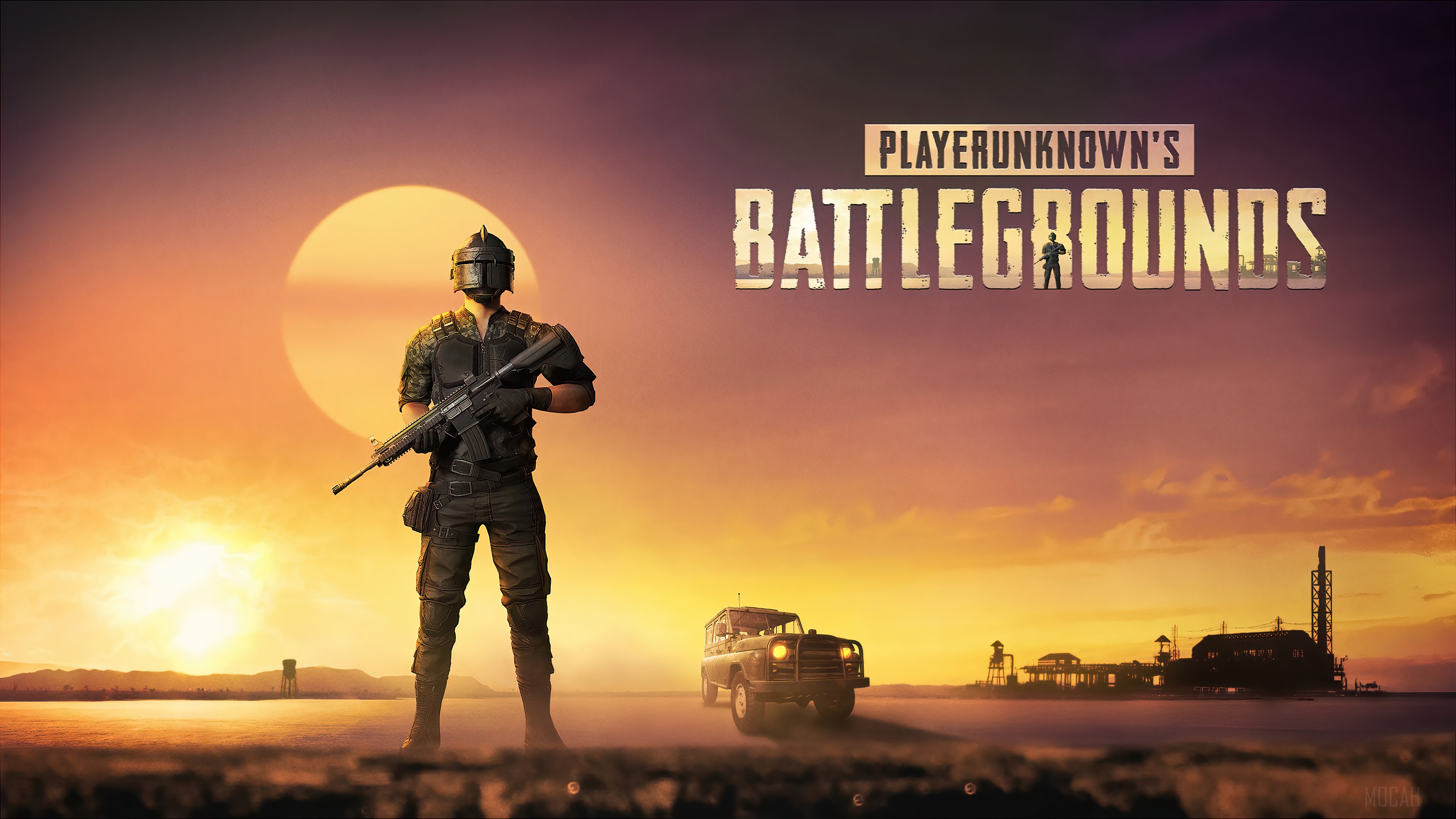 PlayerUnknown's Battlegrounds 4K HD Wallpaper