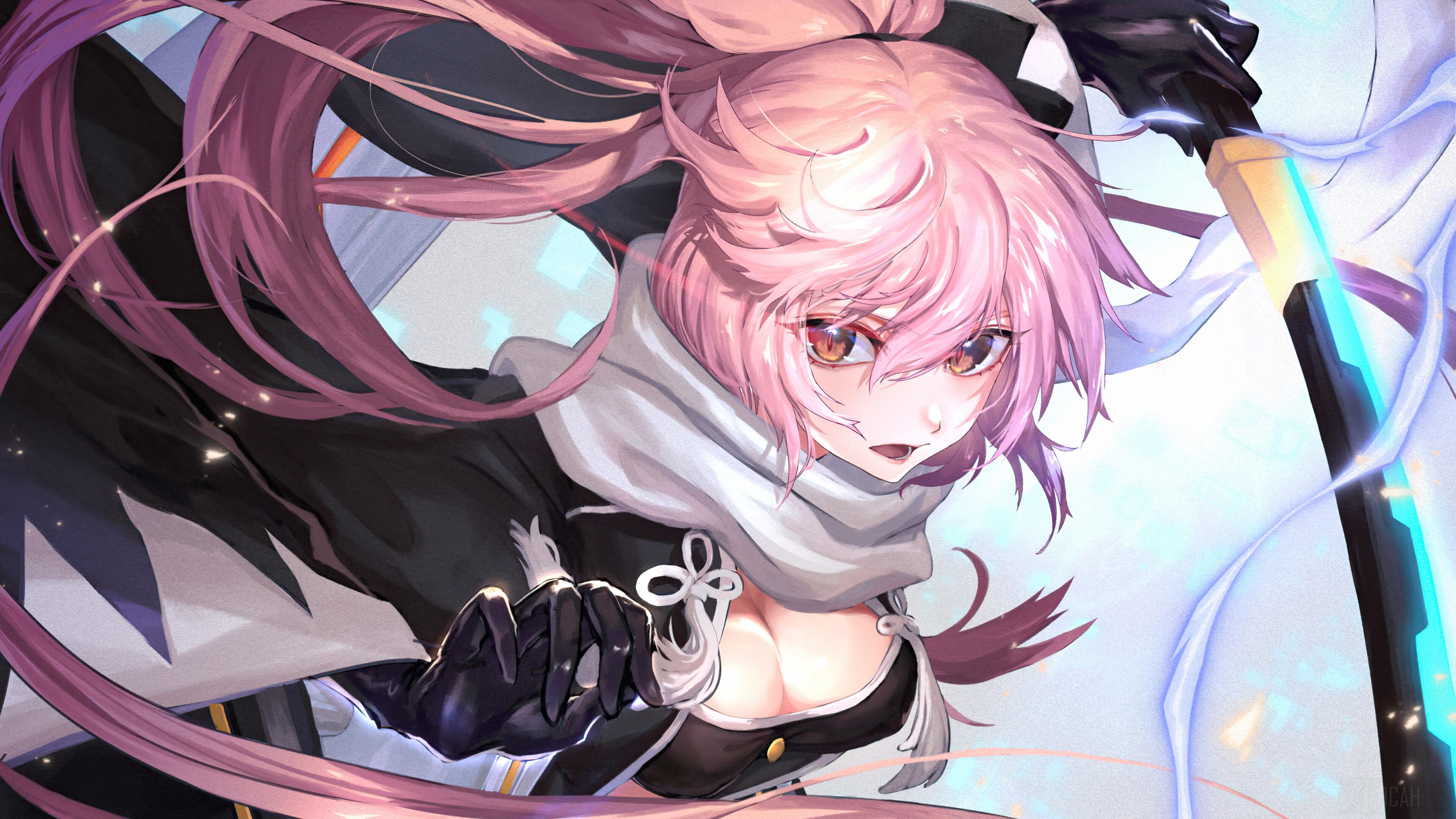 Okita Souji from Fate/Grand Order 4K HD Wallpaper