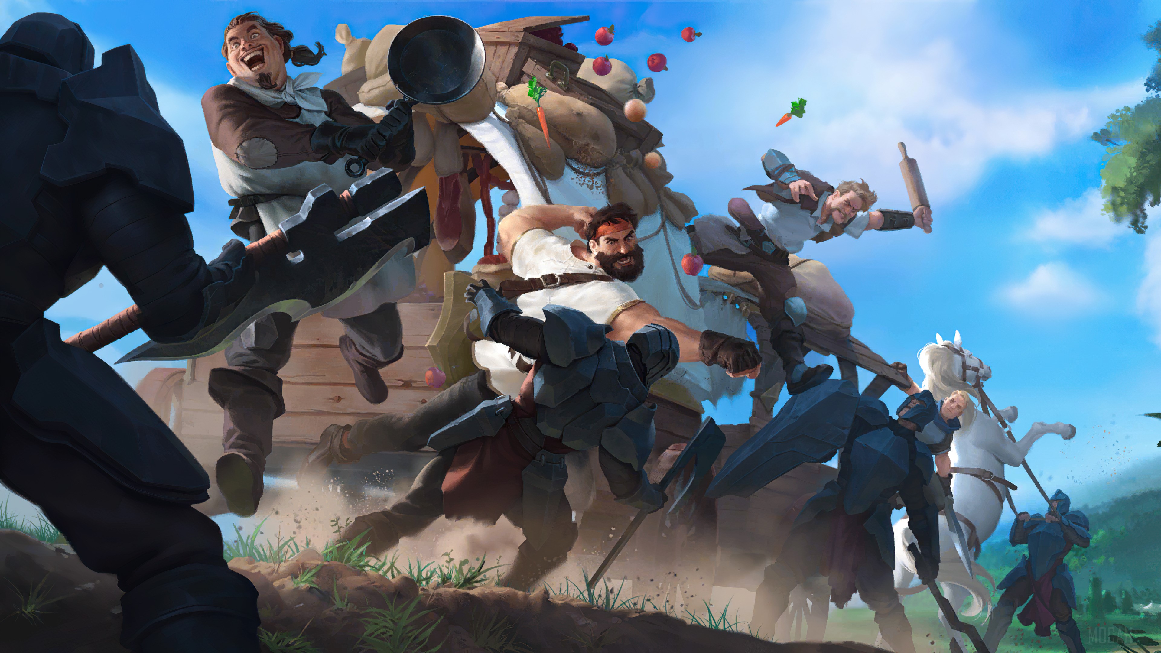 War Chefs from Legends of Runeterra 4K HD Wallpaper