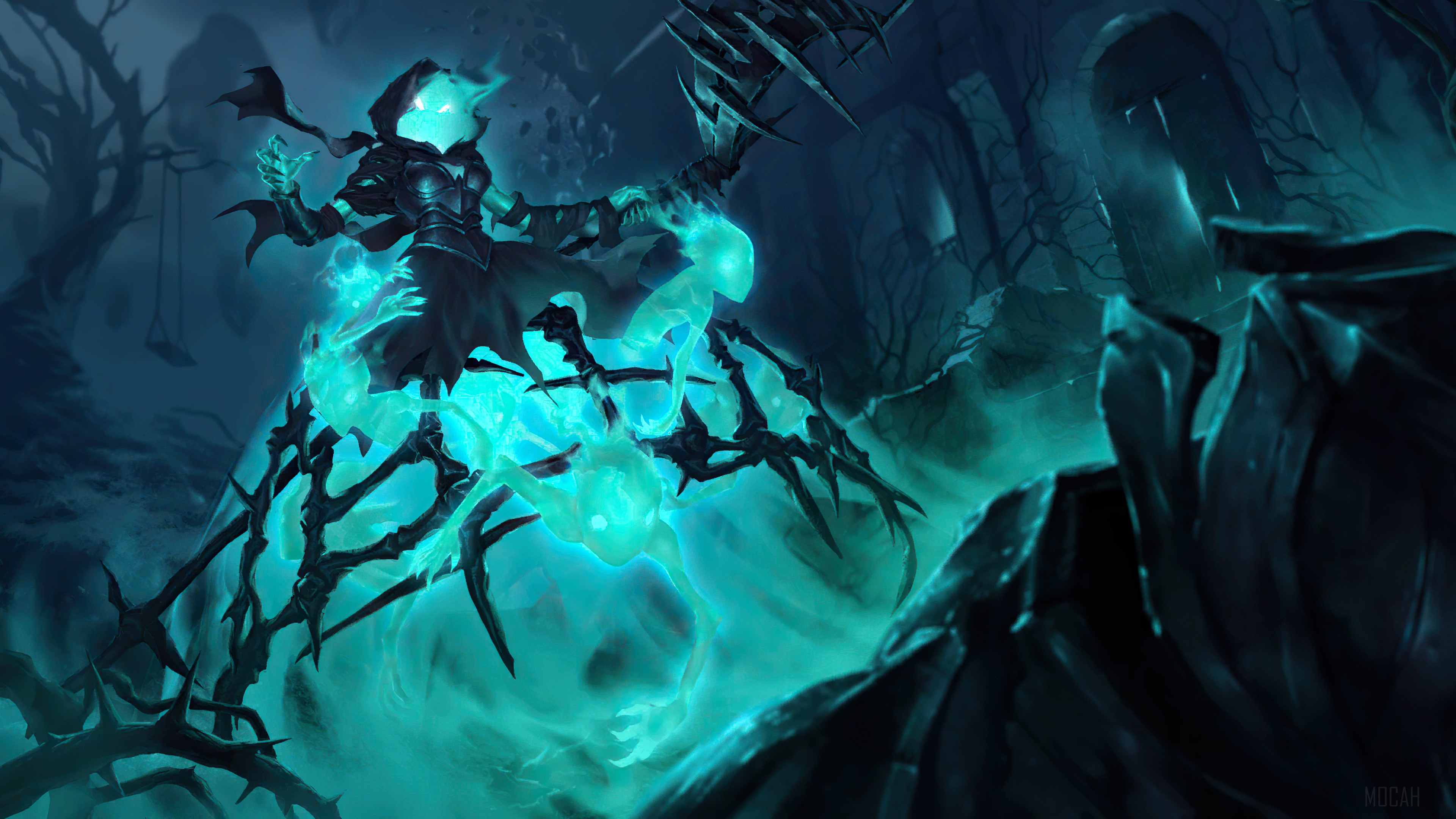 Spectral Matron from Legends of Runeterra 4K HD Wallpaper