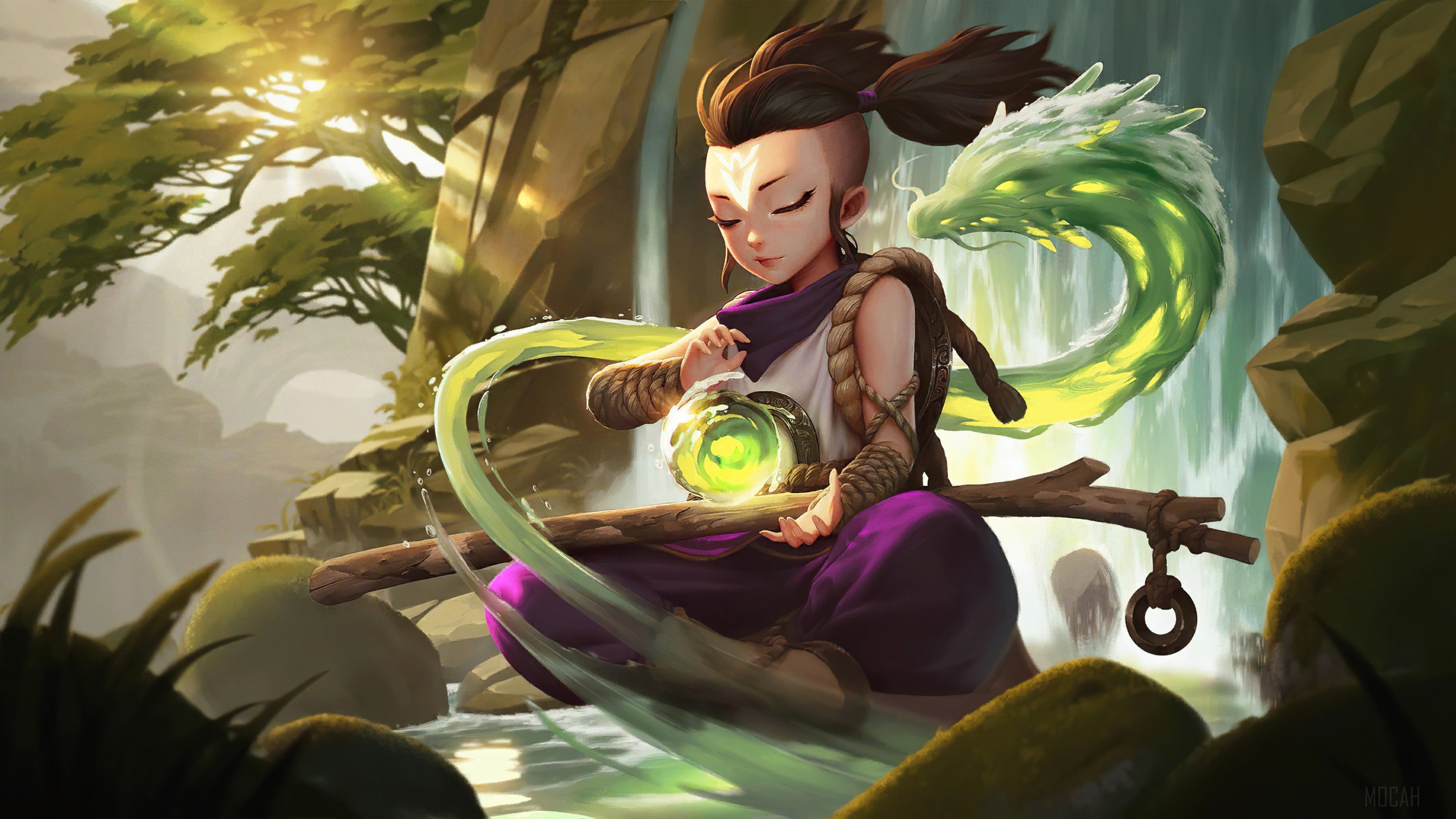 Lee Sin from Legends of Runeterra 4K HD Wallpaper