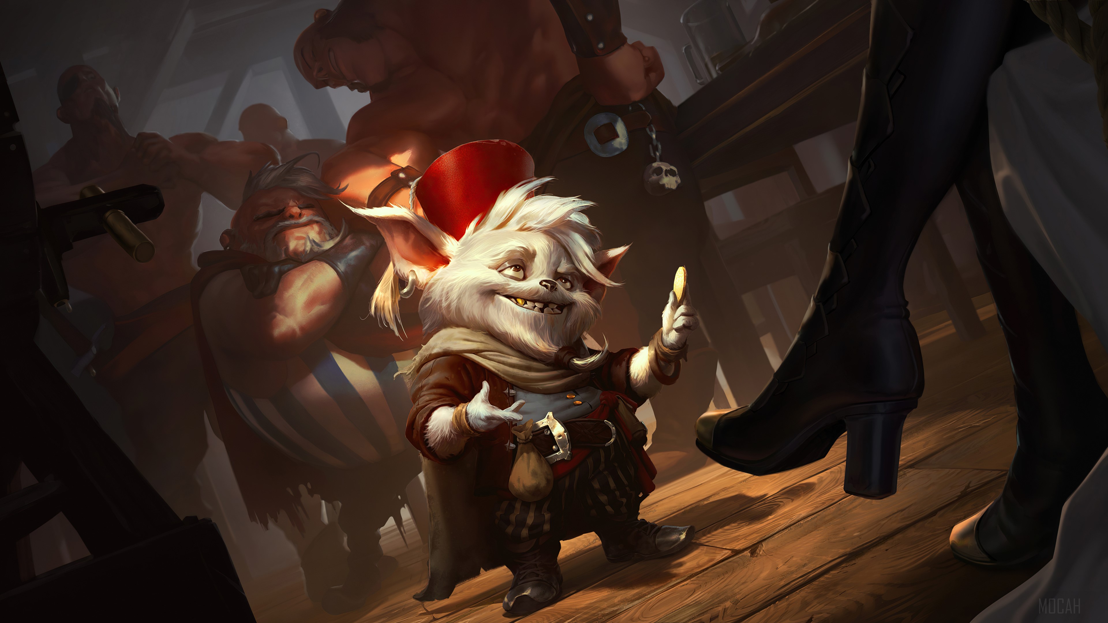 Yordle Grifter from Legends of Runeterra 4K HD Wallpaper