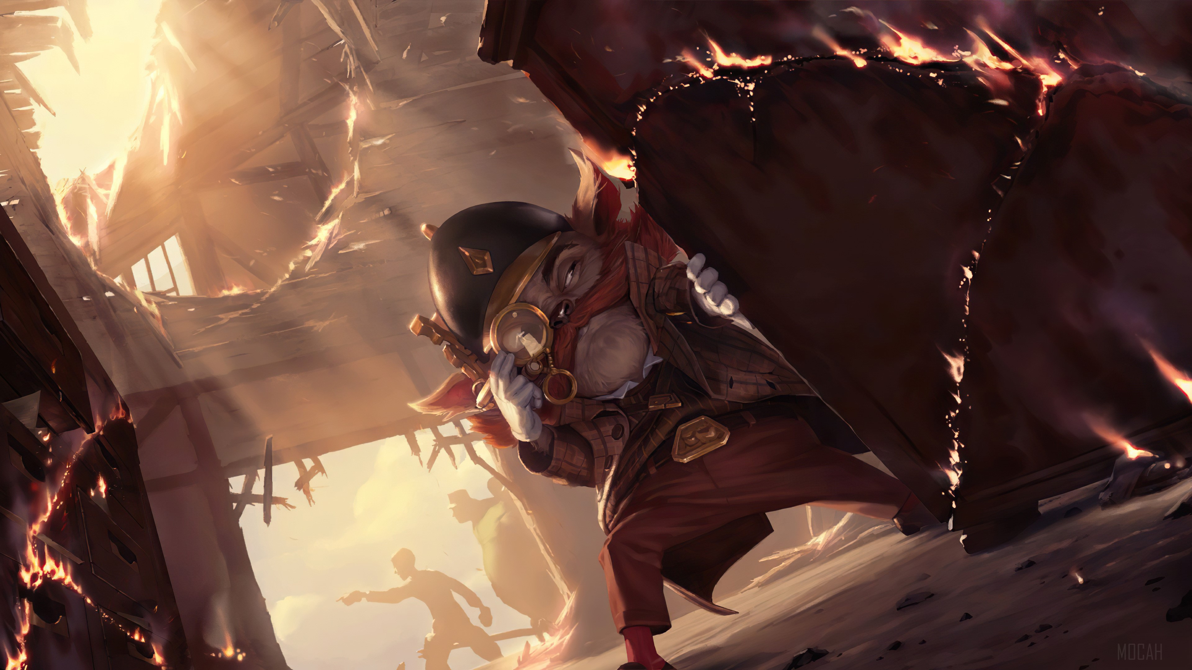 Veteran Investigator from Legends of Runeterra 4K HD Wallpaper