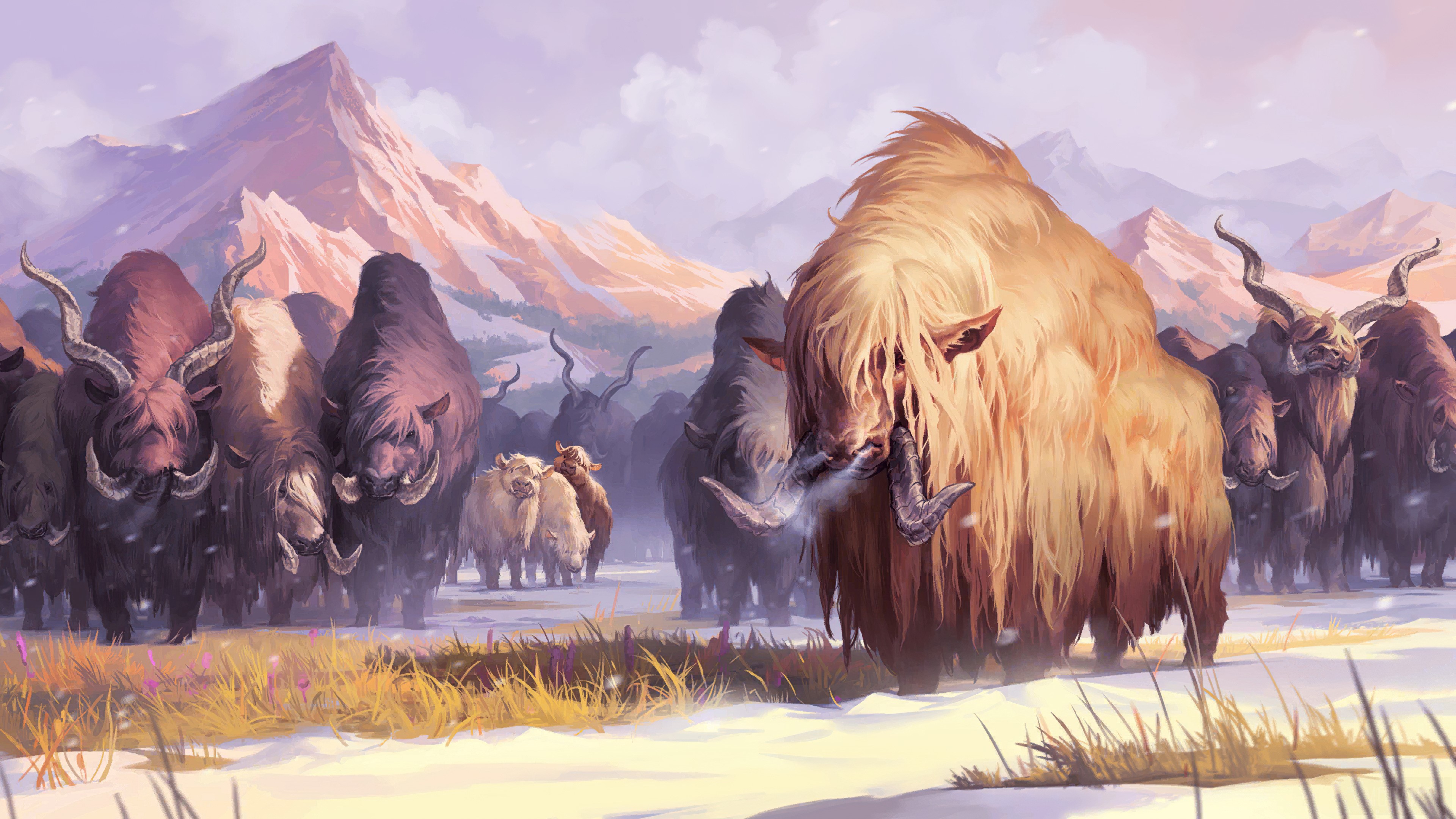 Troop of Elnuks from Legends of Runeterra 4K HD Wallpaper