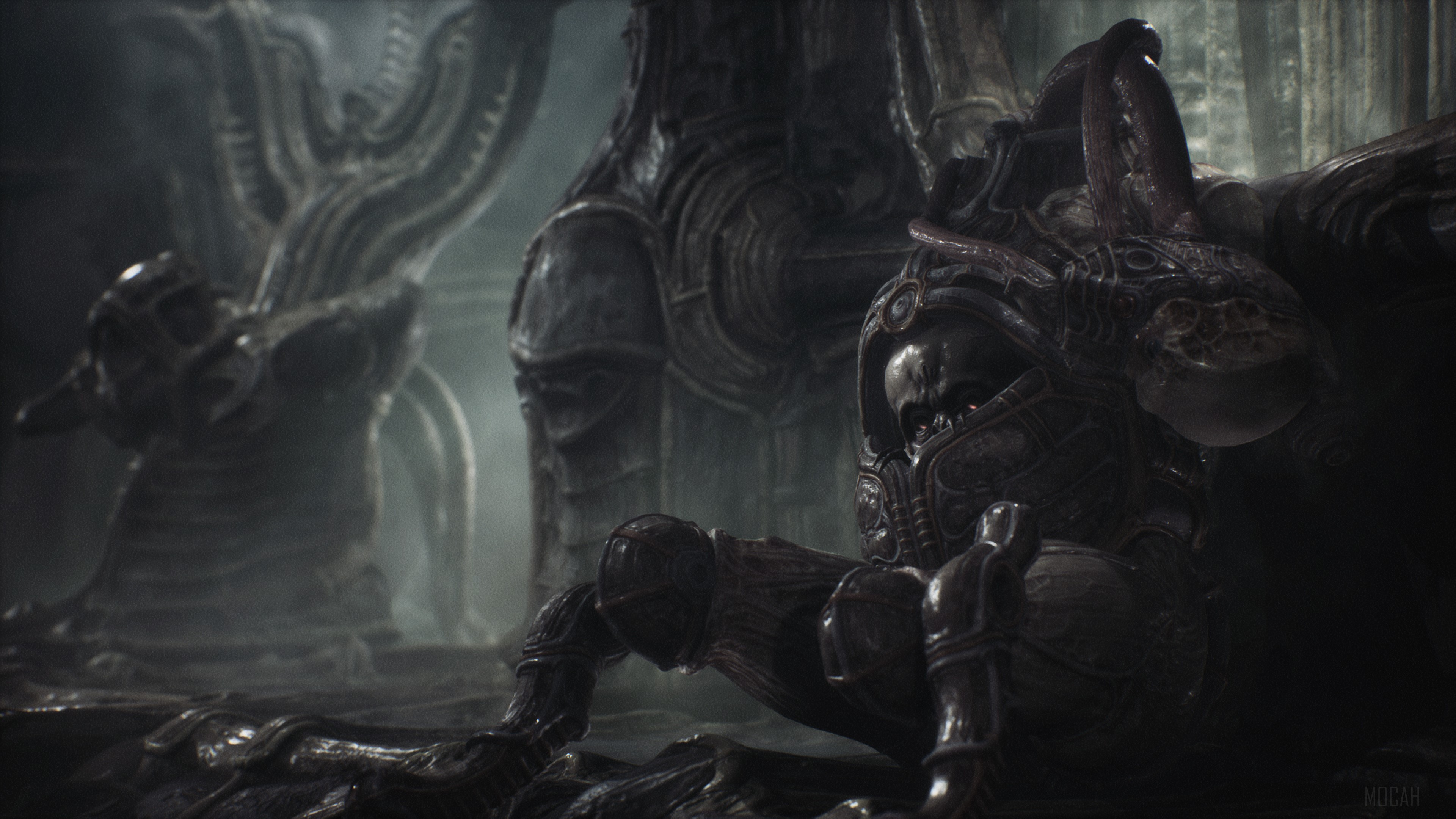 Scorn Video Game 4K HD Wallpaper