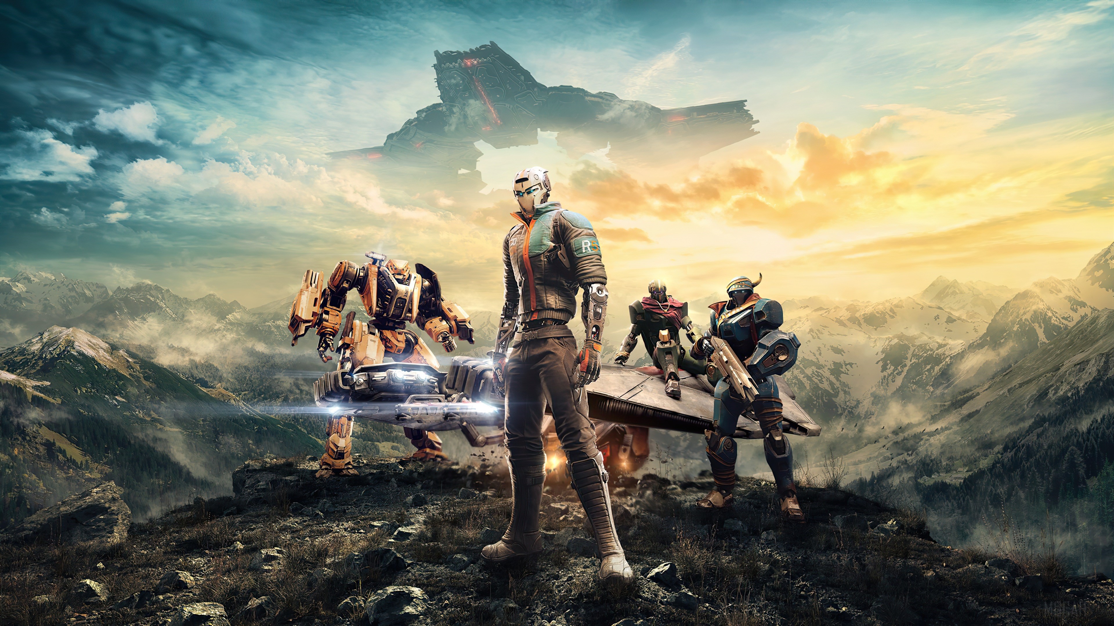 Characters from Disintegration 4K HD Wallpaper