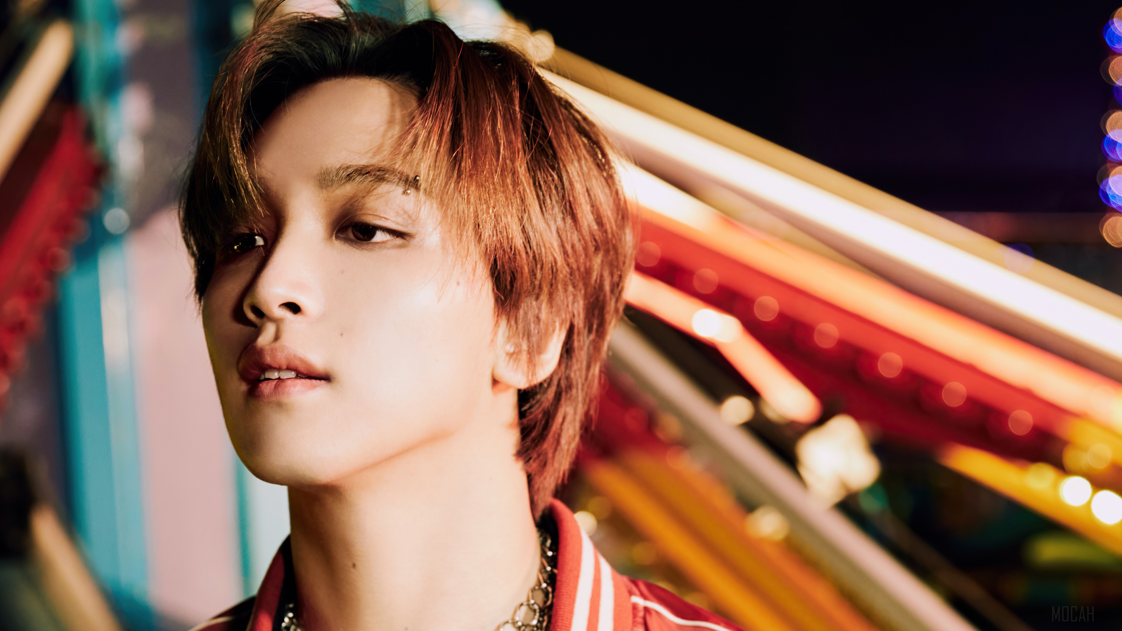 Haechan from NCT Dream Ridin 4K HD Wallpaper