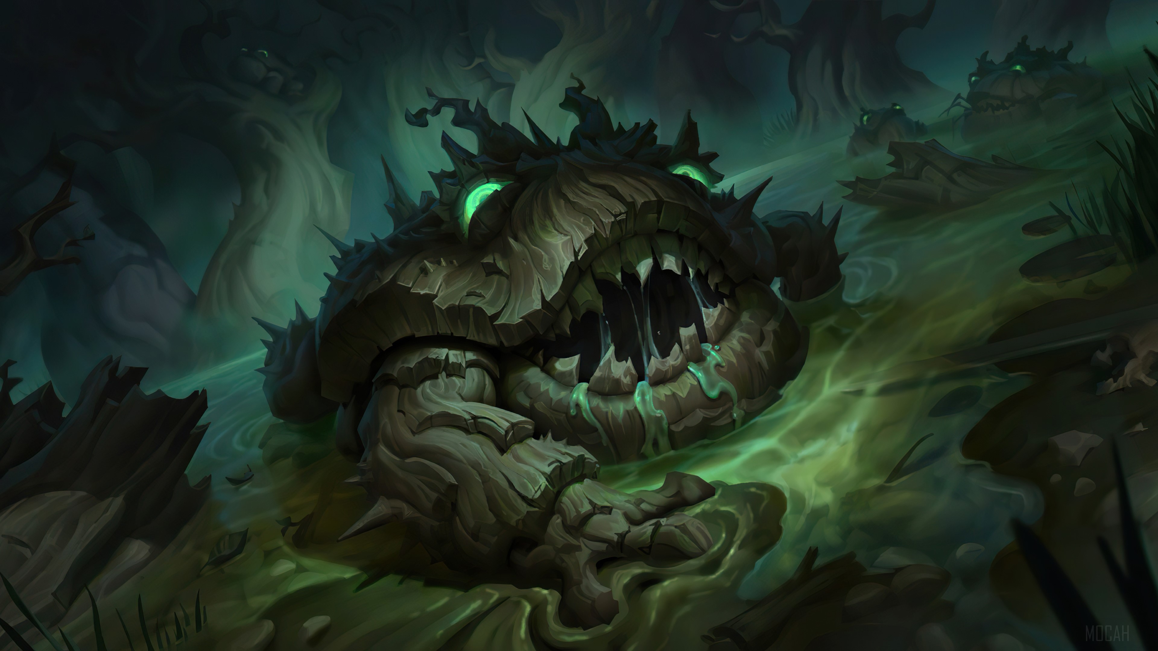 Toarny Toad from Legends of Runeterra 4K HD Wallpaper
