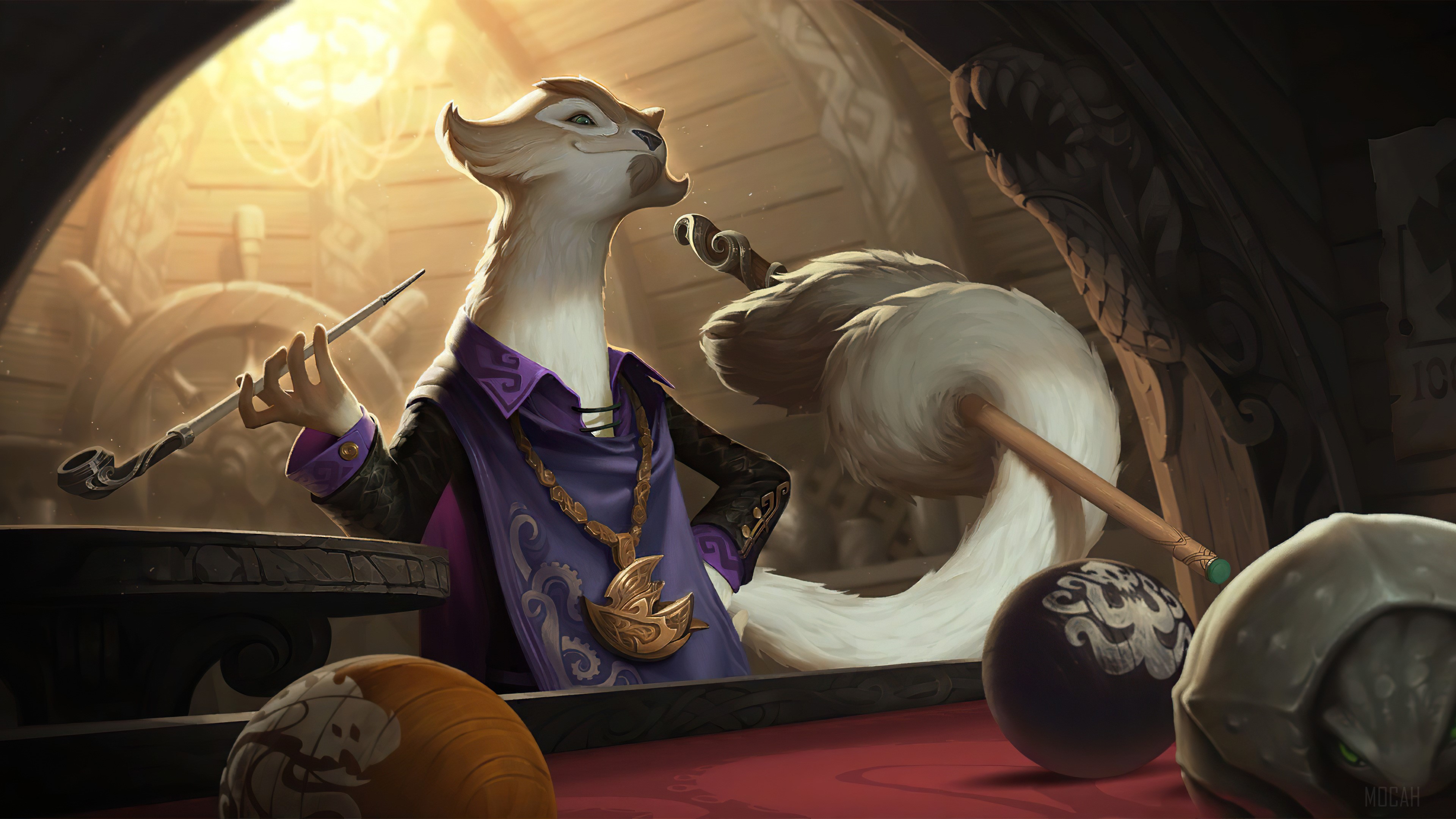 Pool Shark from Legends of Runeterra 4K HD Wallpaper
