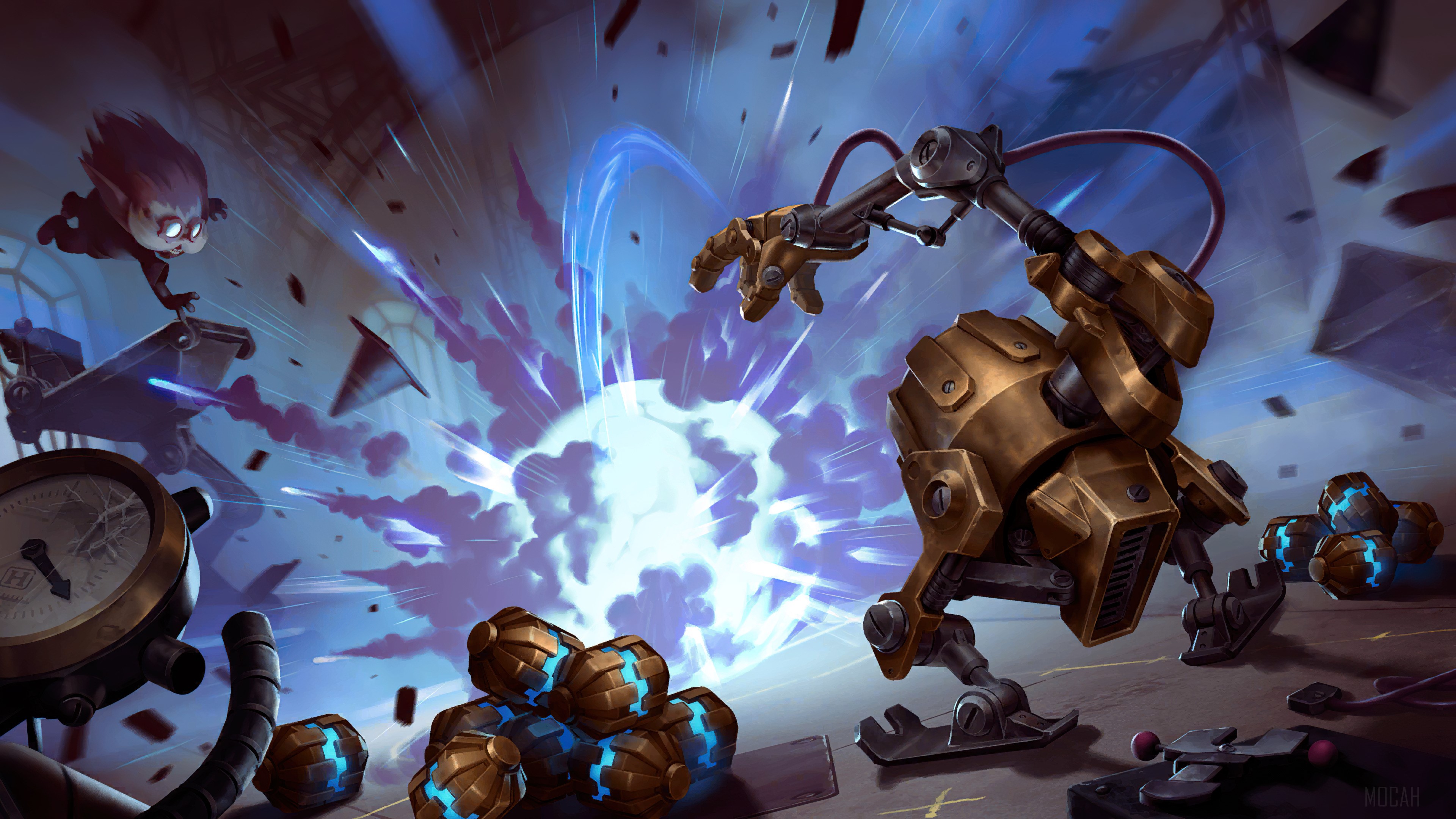 Mk6 Stormlobber from Legends of Runeterra 4K HD Wallpaper