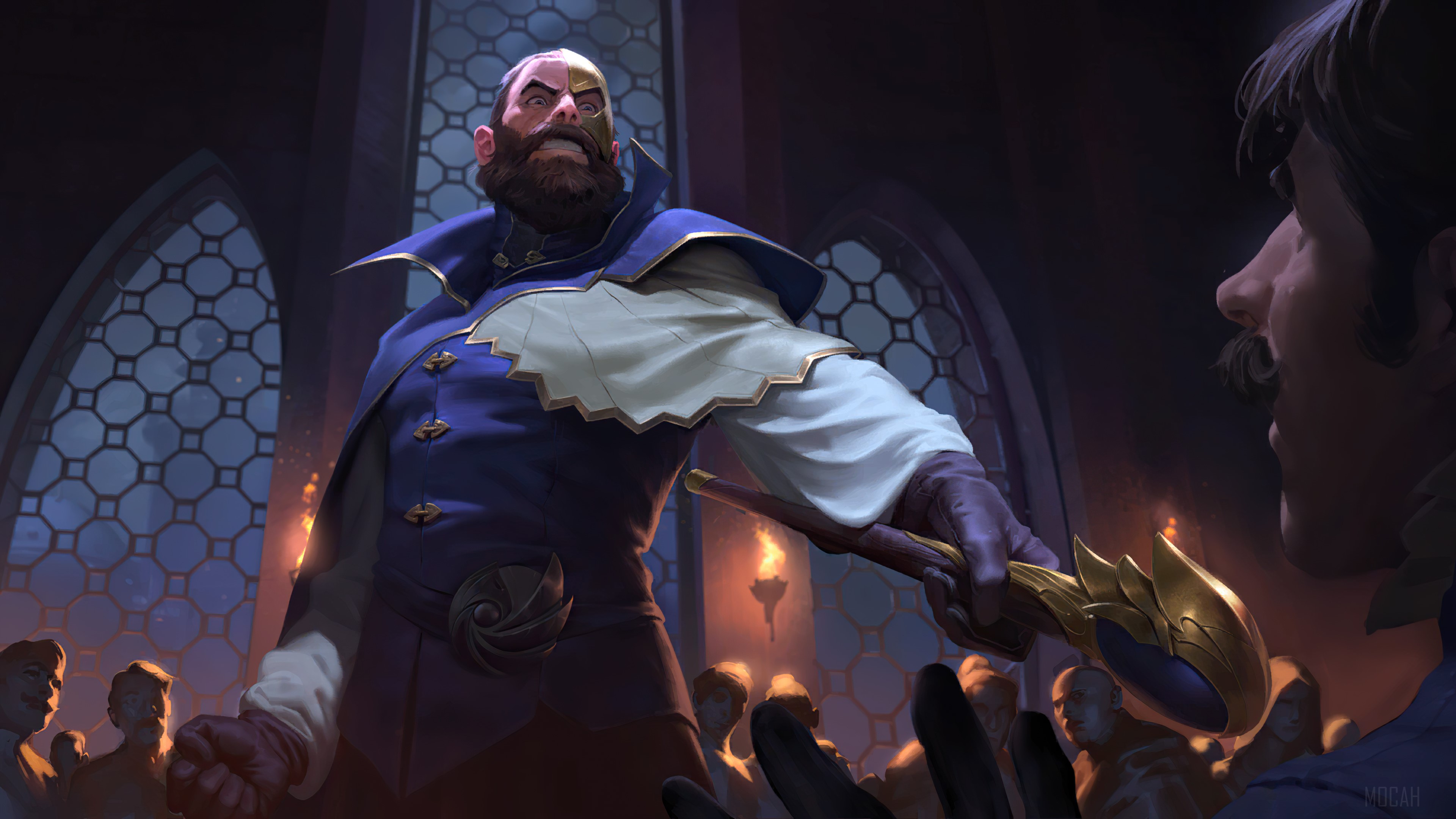 Mageseeker Persuader from Legends of Runeterra 4K HD Wallpaper