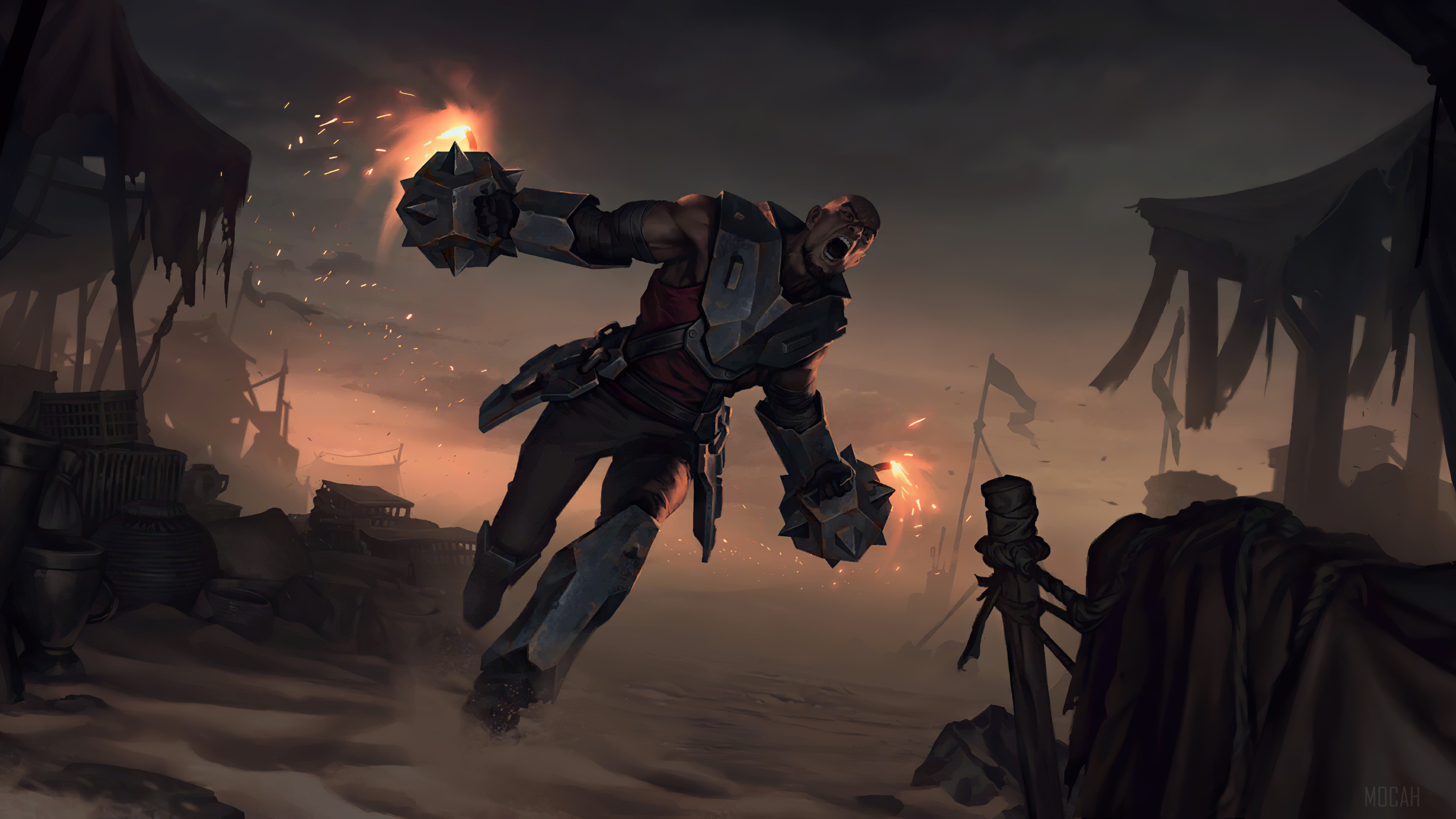 Legion Granadier from Legends of Runeterra 4K HD Wallpaper