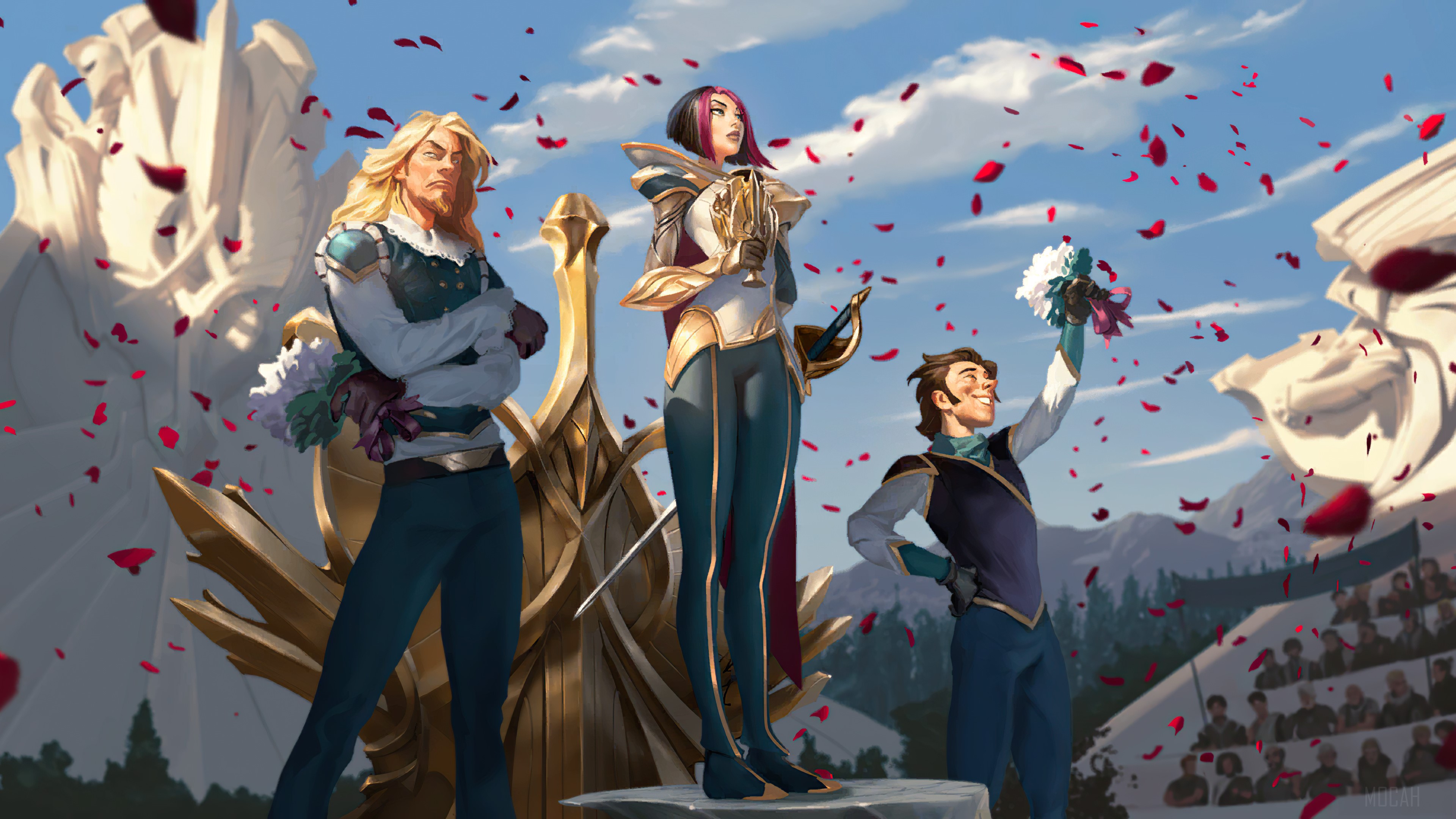 Fiora from Legends of Runeterra 4K HD Wallpaper