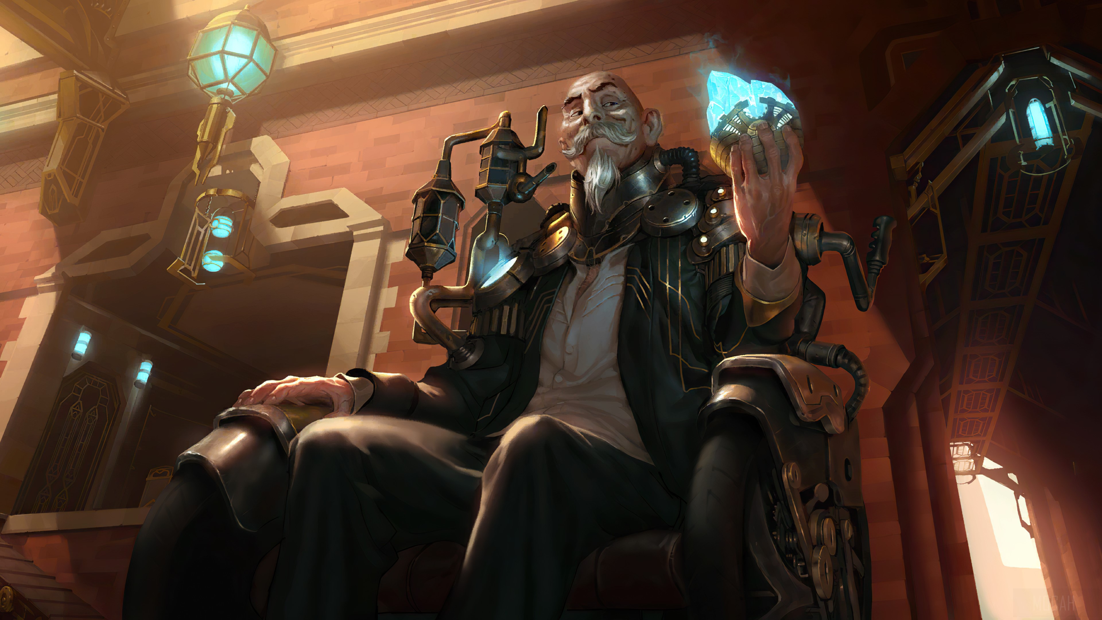 Eminent Benefactor from Legends of Runeterra 4K HD Wallpaper