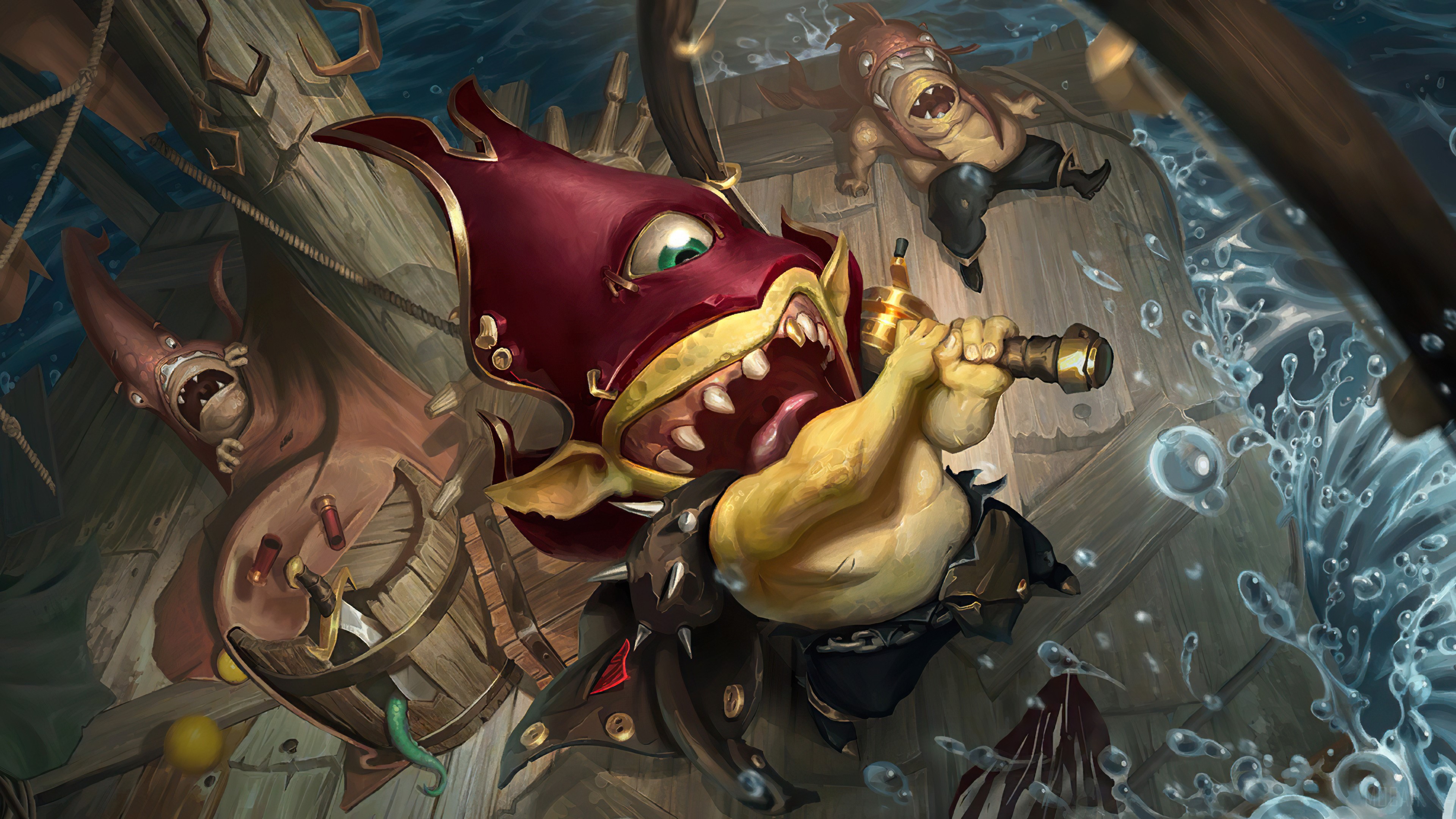 Dreg Dredgers from Legends of Runeterra 4K HD Wallpaper