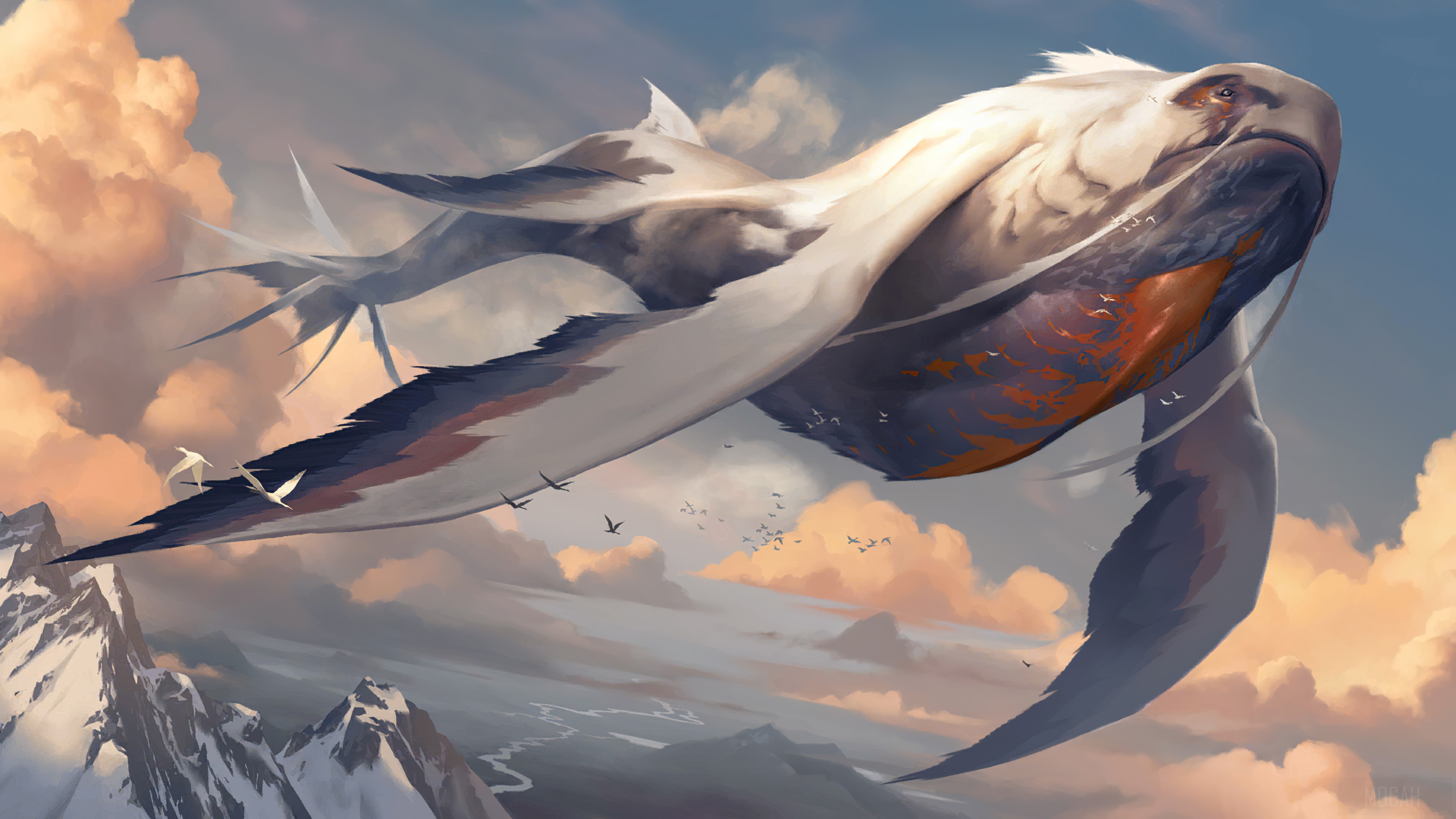 Cloud Drinker from Legends of Runeterra 4K HD Wallpaper
