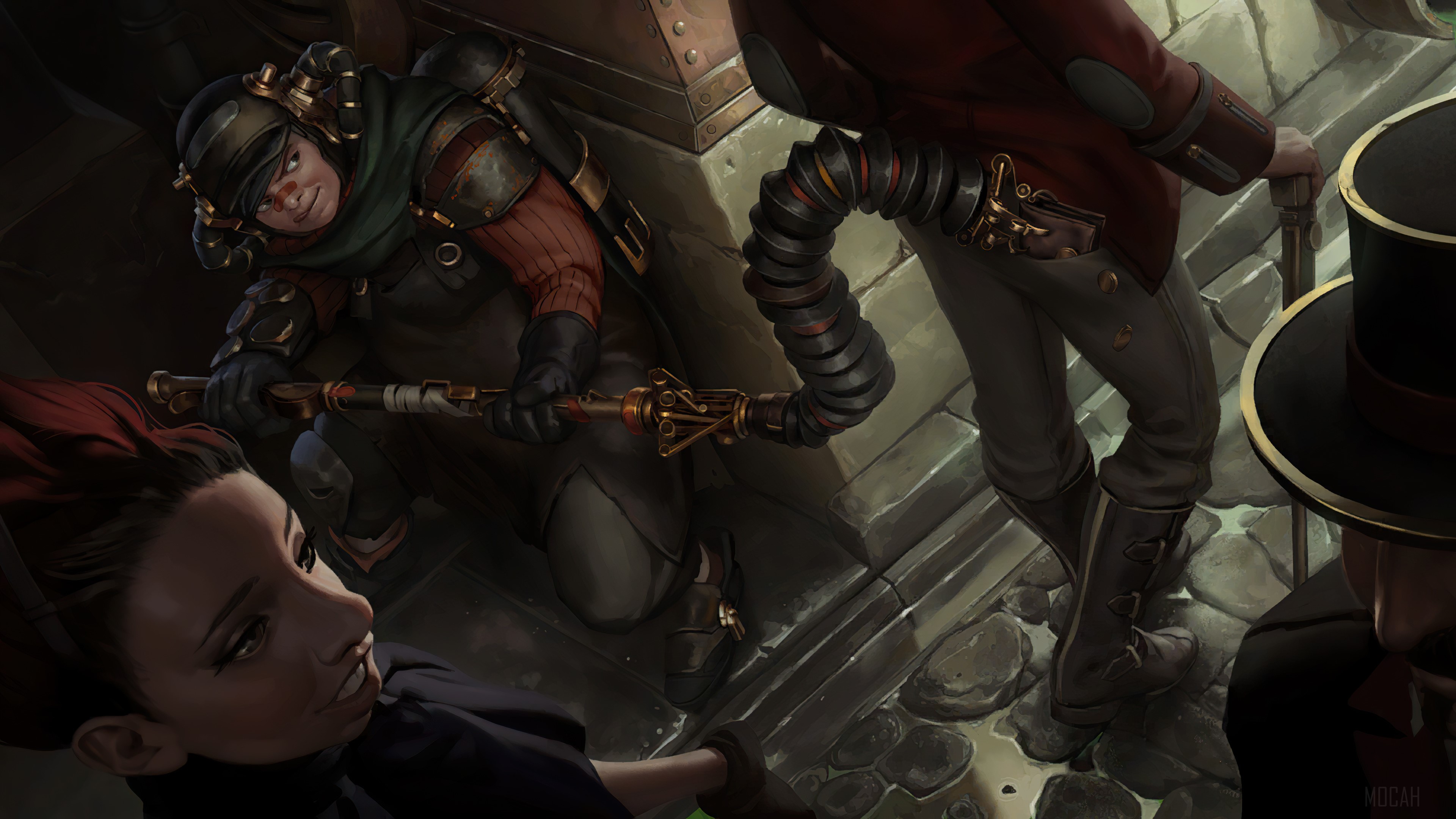 Chempunk Pickpocket from Legends of Runeterra 4K HD Wallpaper