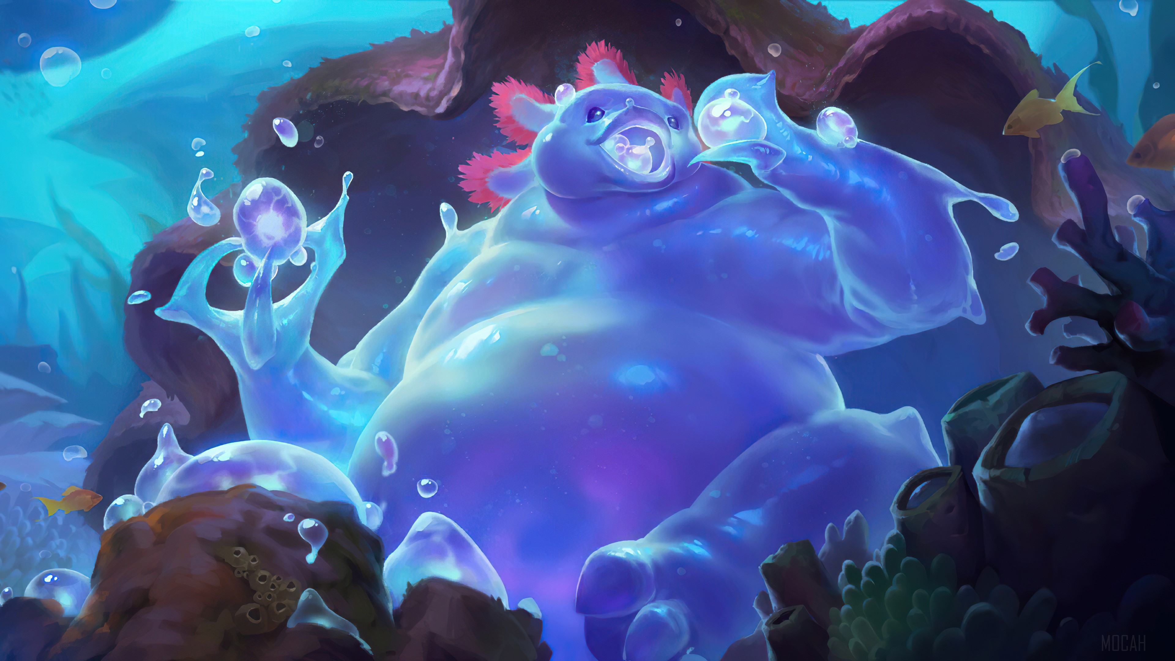 Nami from Legends of Runeterra HD Wallpaper