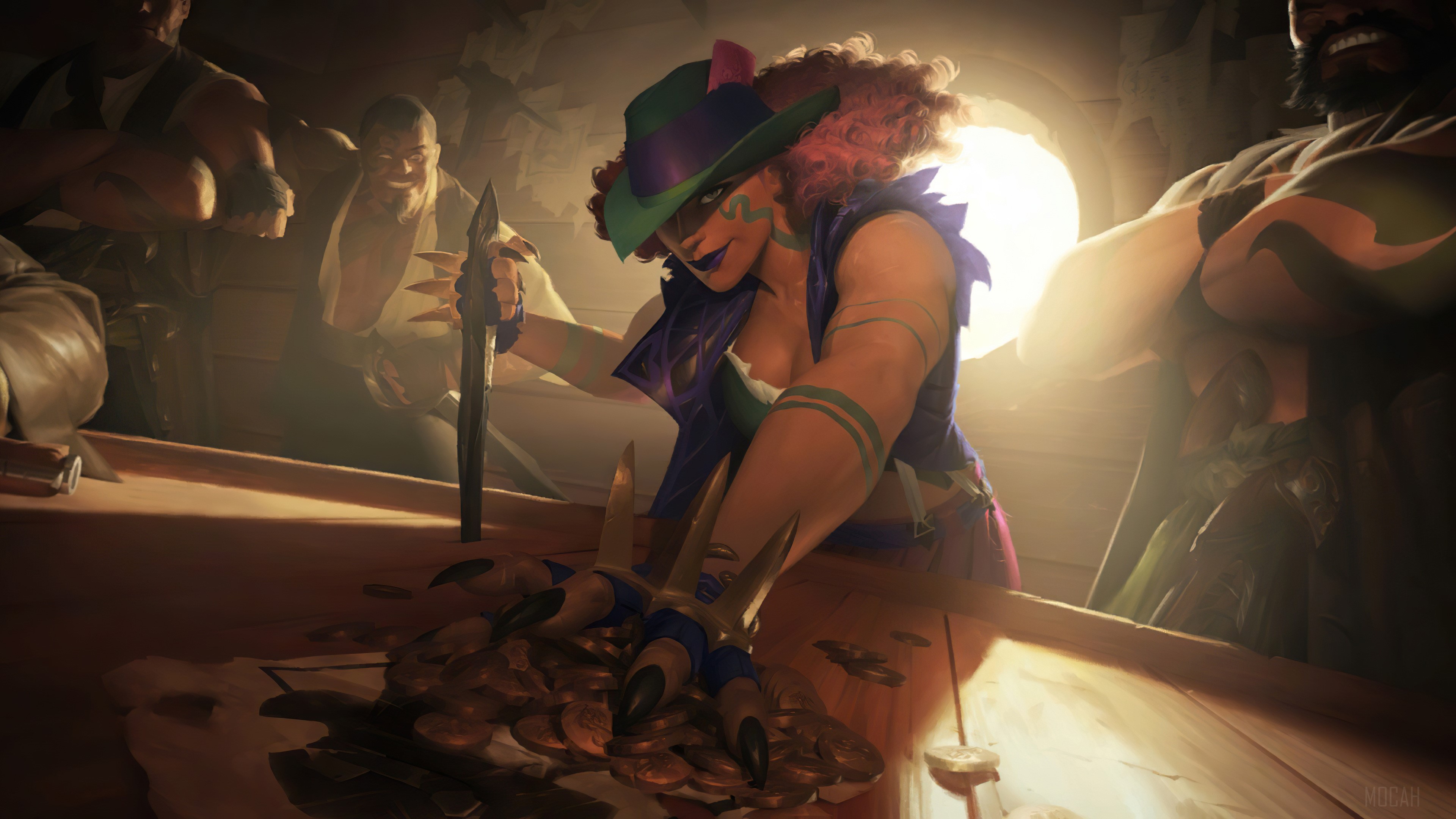 Brash Gambler from Legends of Runeterra 4K HD Wallpaper