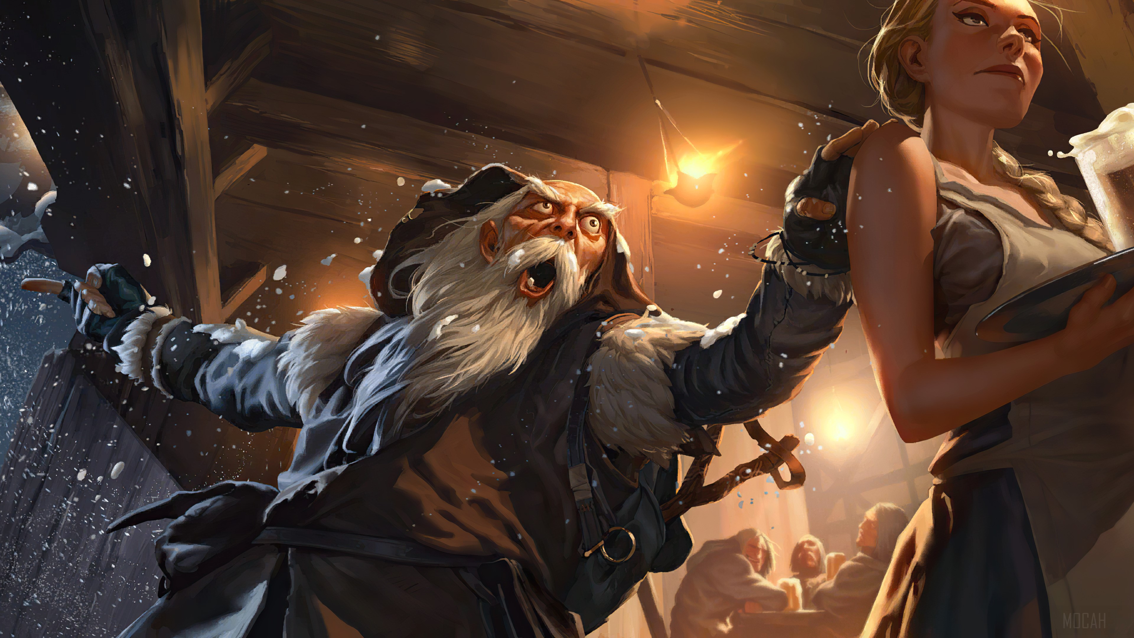 Babbling Bjerg from Legends of Runeterra 4K HD Wallpaper