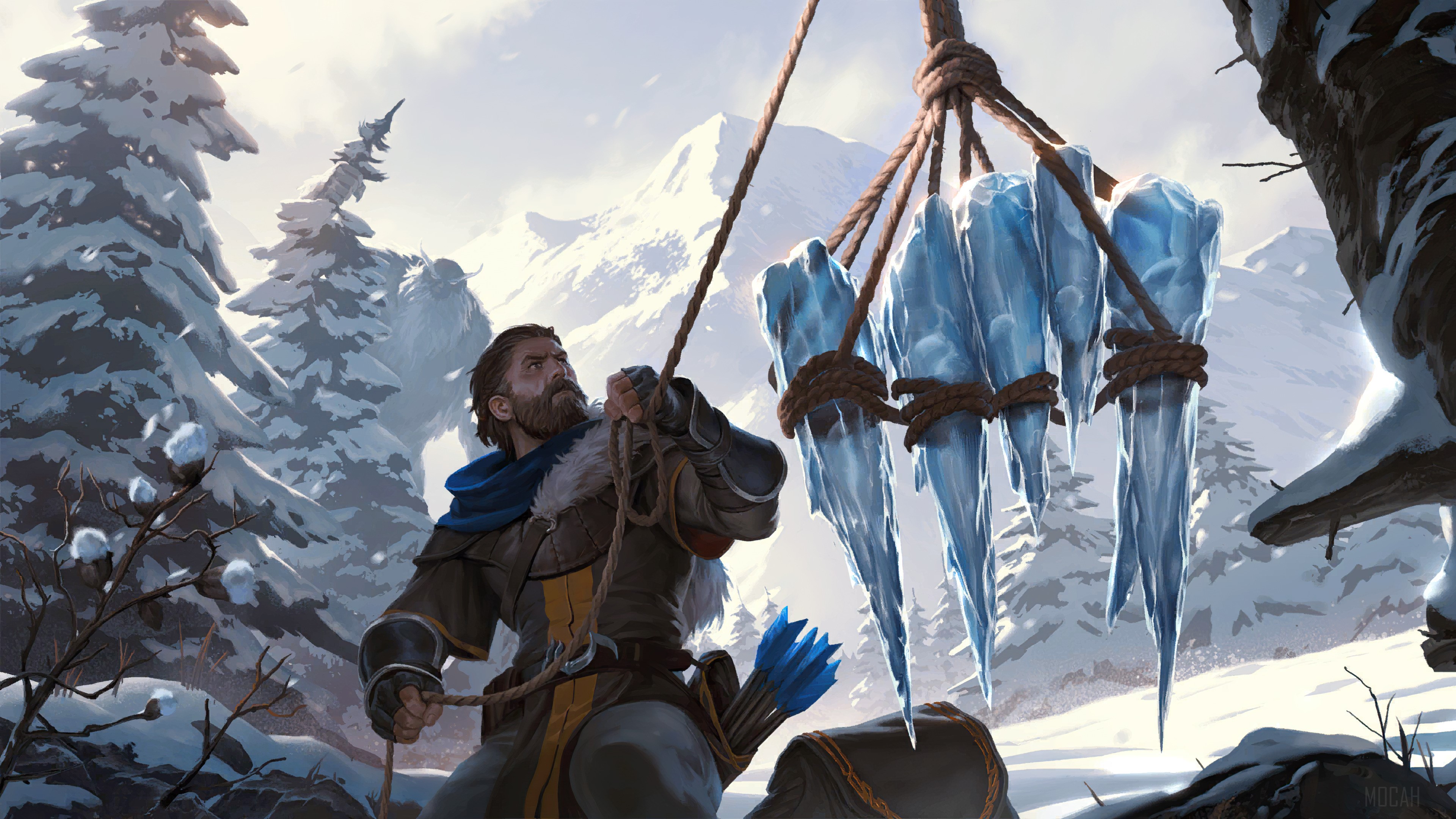 Avarosan Trapper from Legends of Runeterra 4K HD Wallpaper