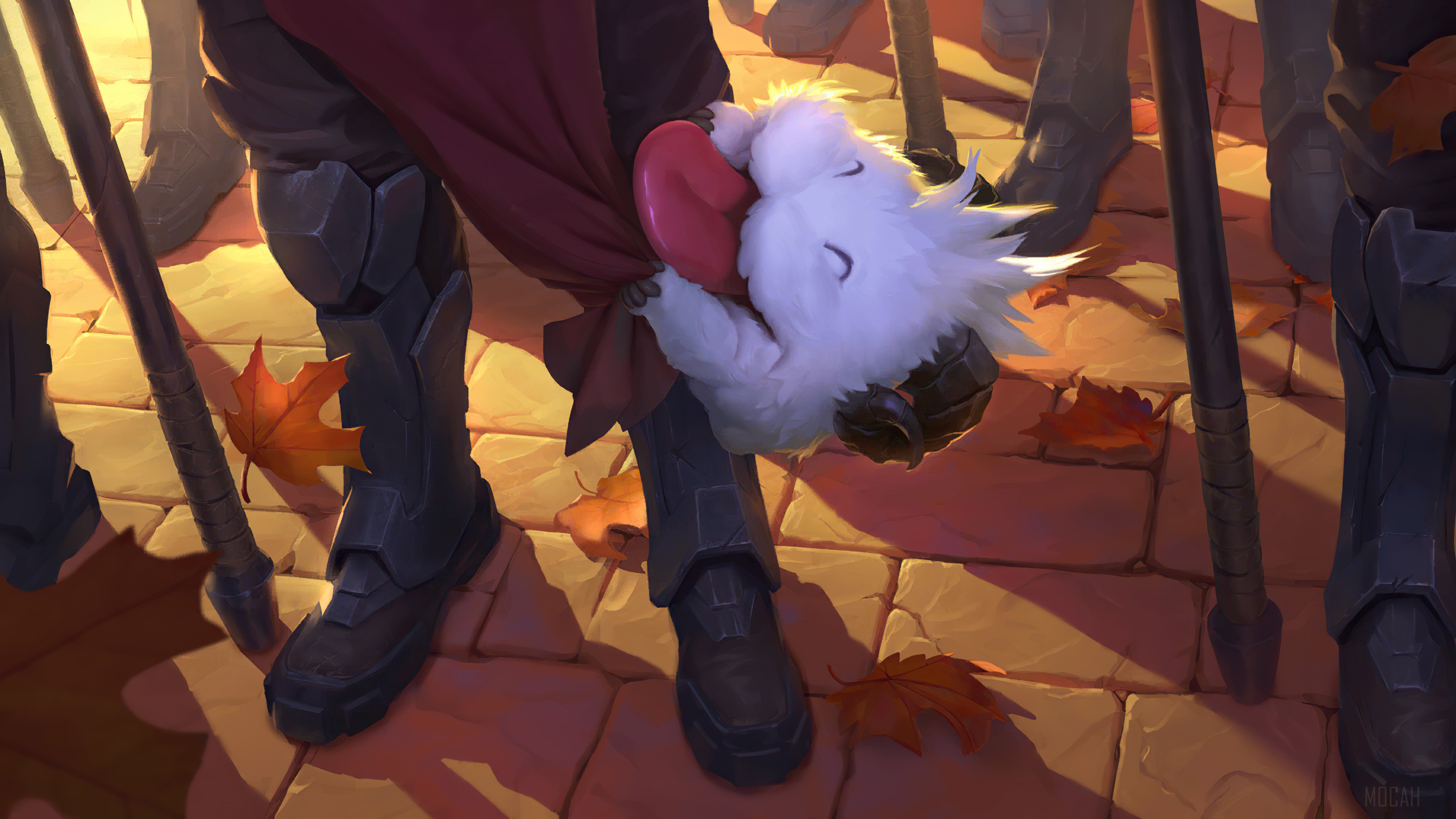 Affectionate Poro from Legends of Runeterra 4K HD Wallpaper