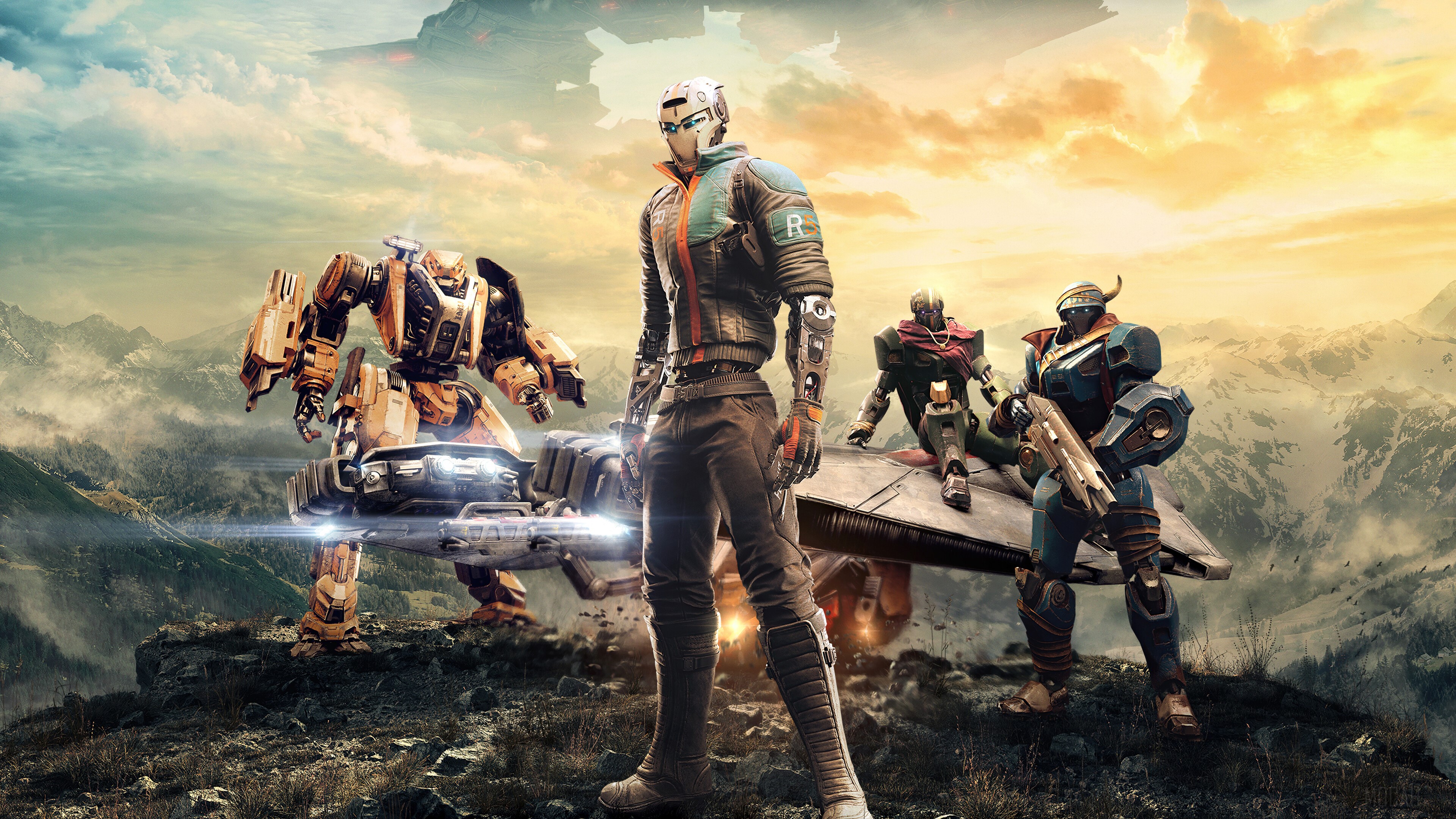 Characters from Disintegration 4K HD Wallpaper