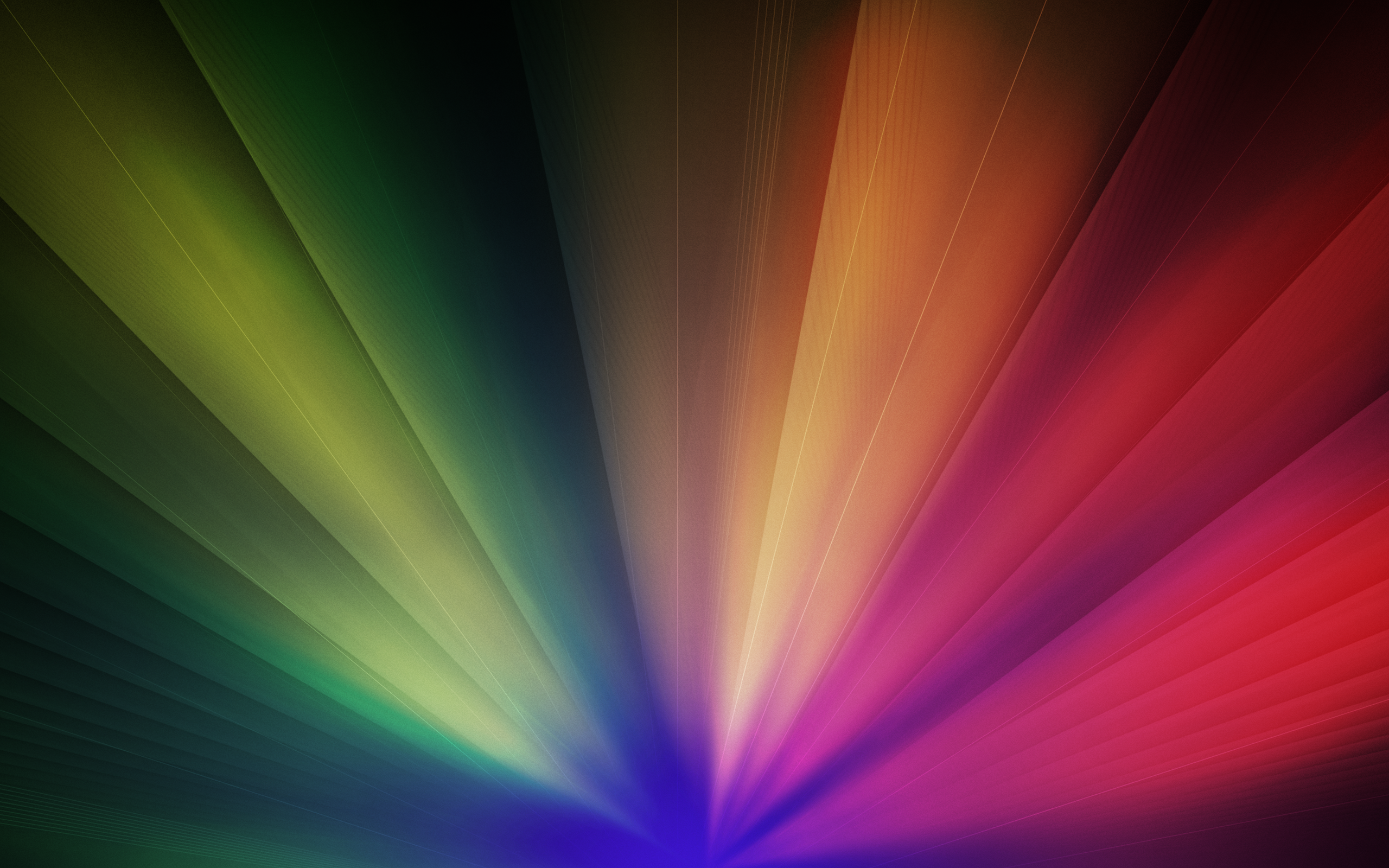 Abstract multicolor radial light streaks HD Wallpaper
