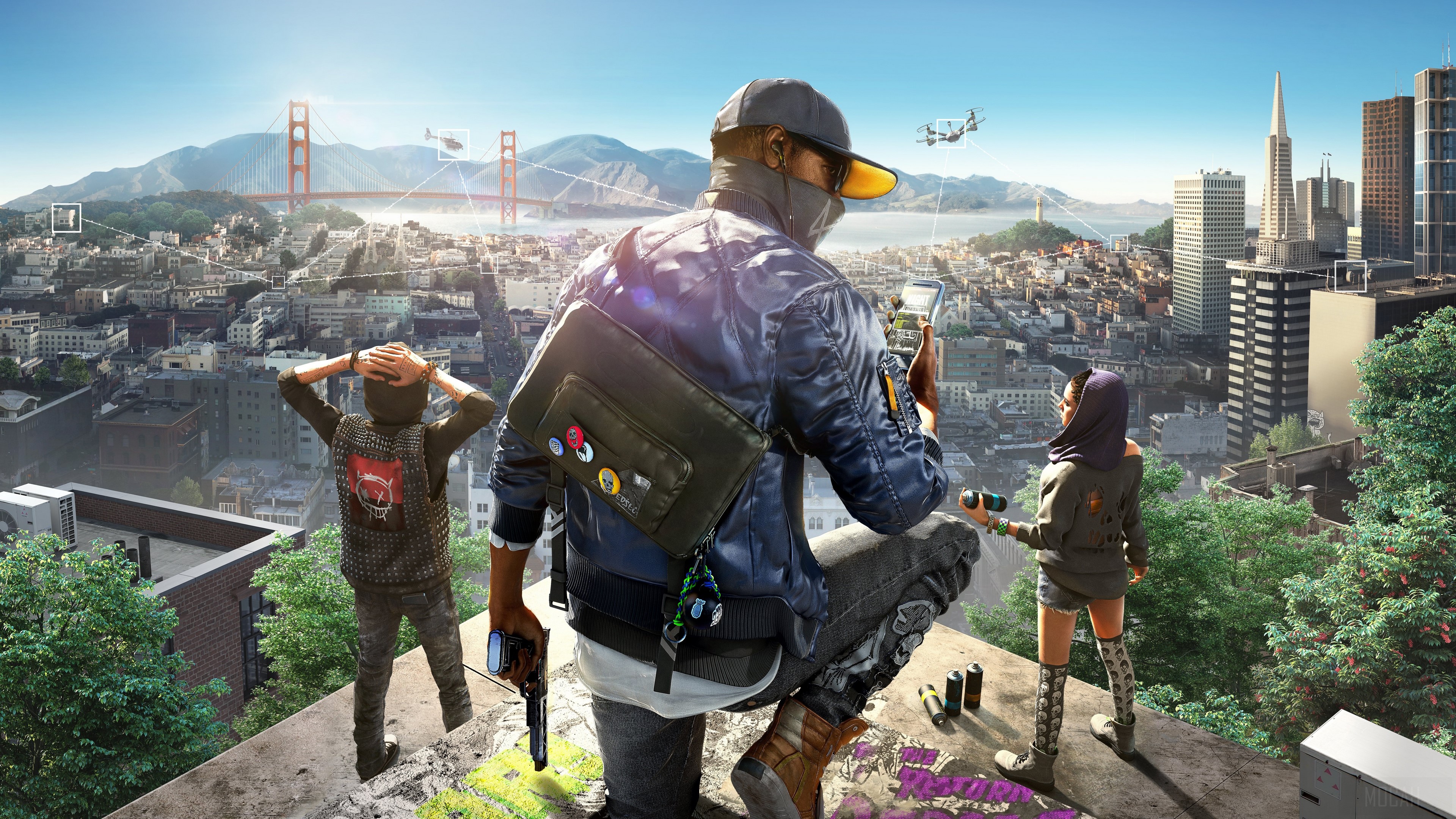 Watch Dogs 2 HD Wallpaper