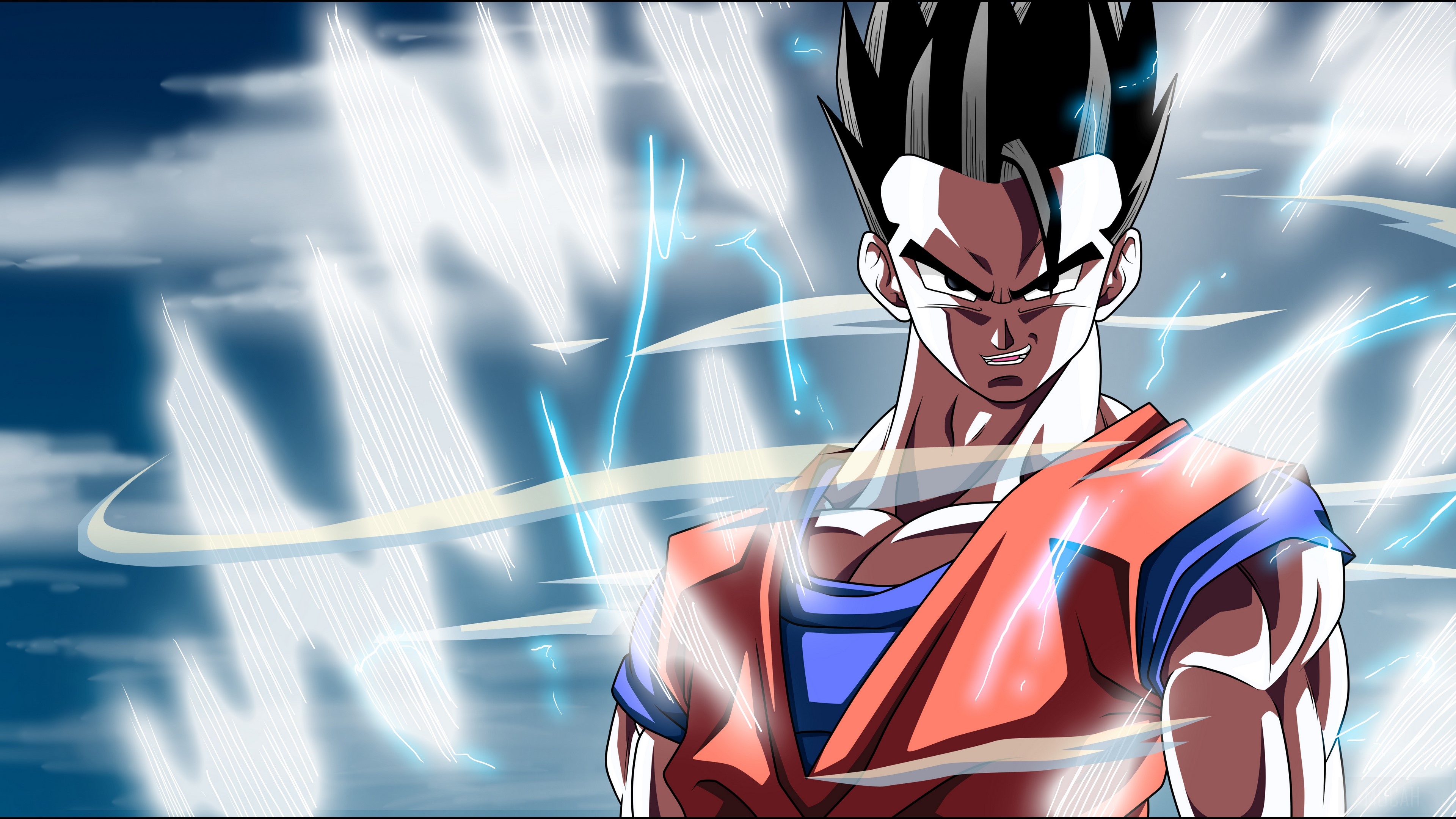 Gohan from Dragon Ball Z in 4K HD Wallpaper
