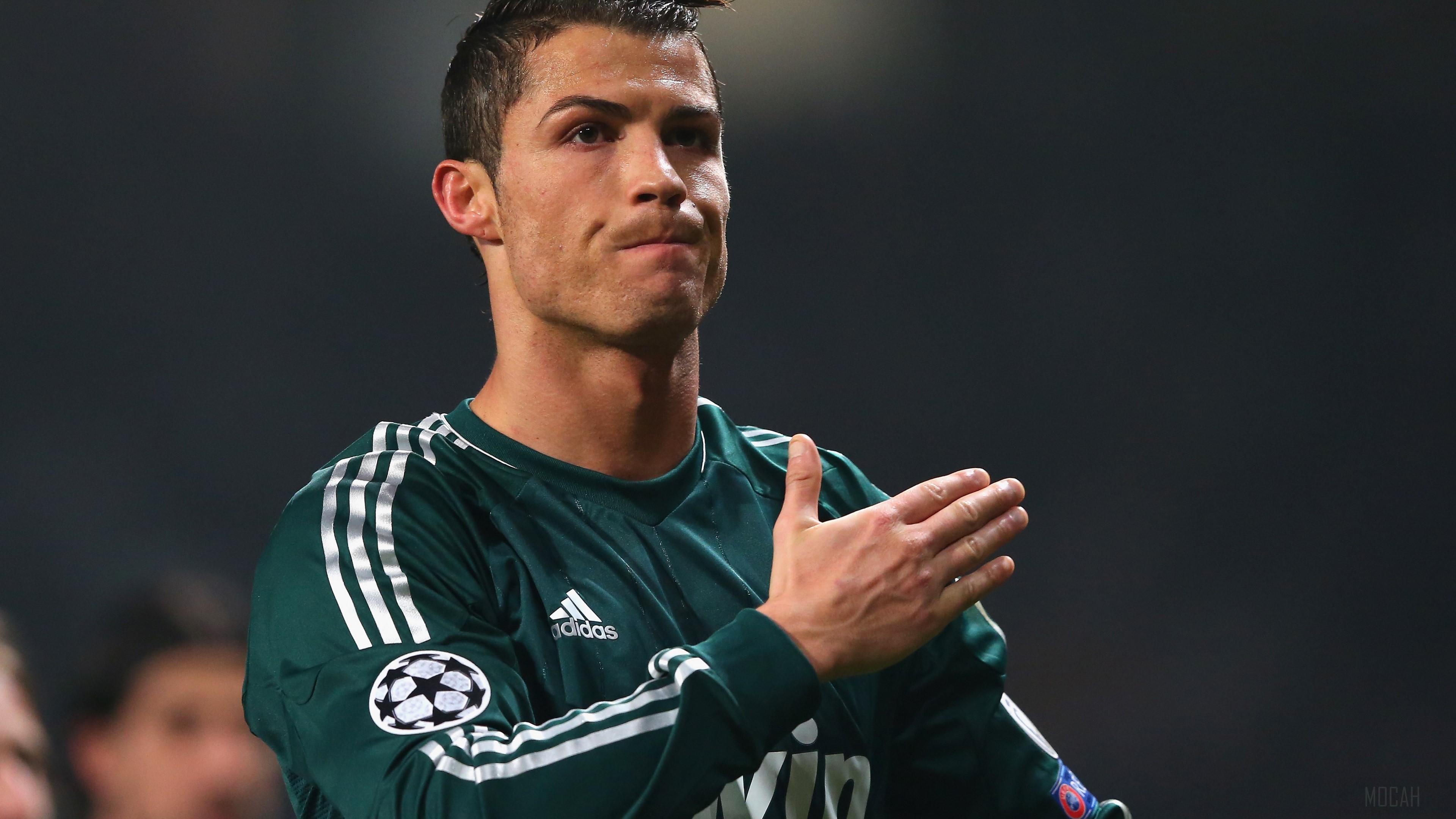 Cristiano Ronaldo from Real Madrid C.F. 4K HD Wallpaper