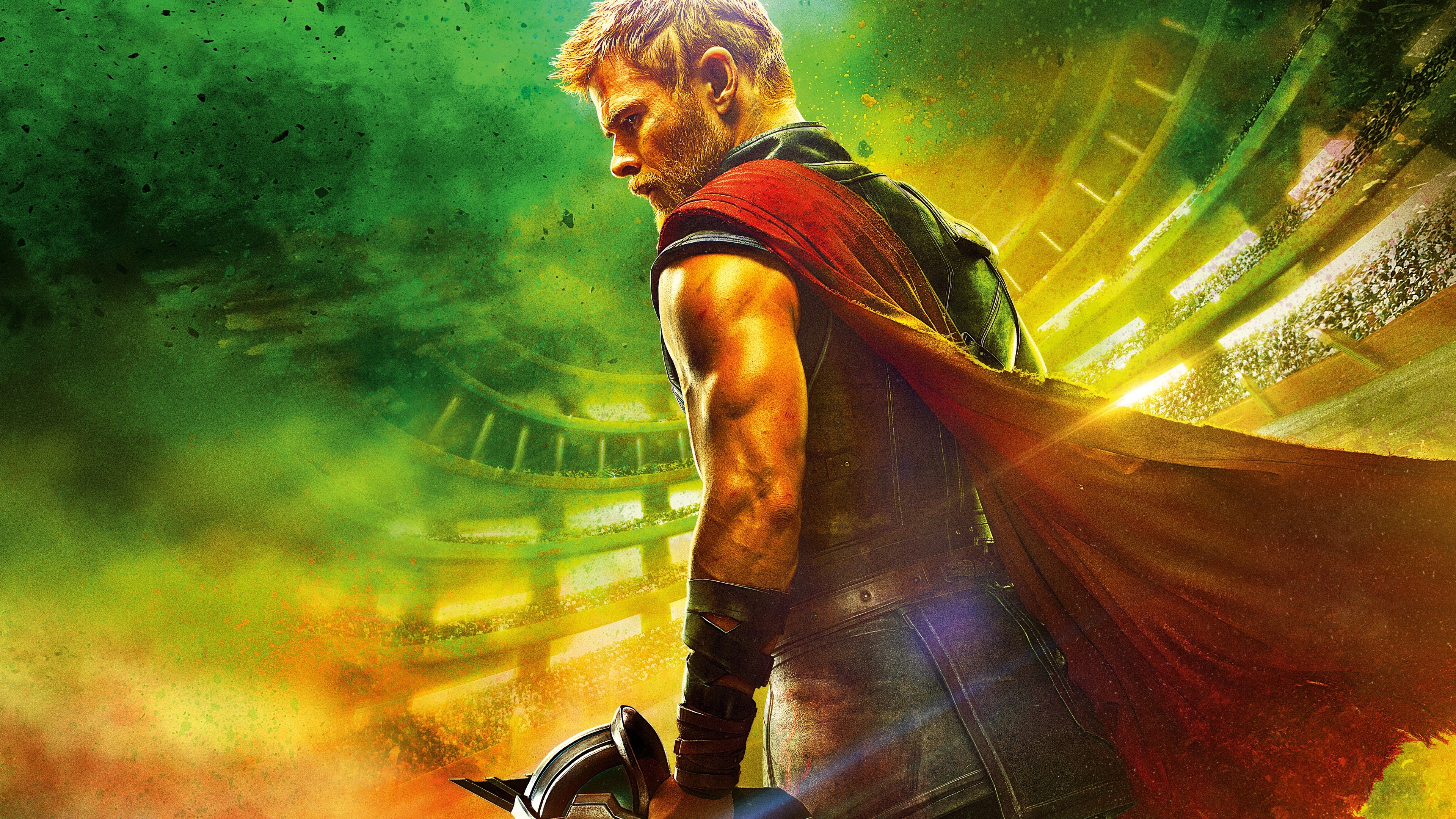 Thor from Thor: Ragnarok 4K HD Wallpaper