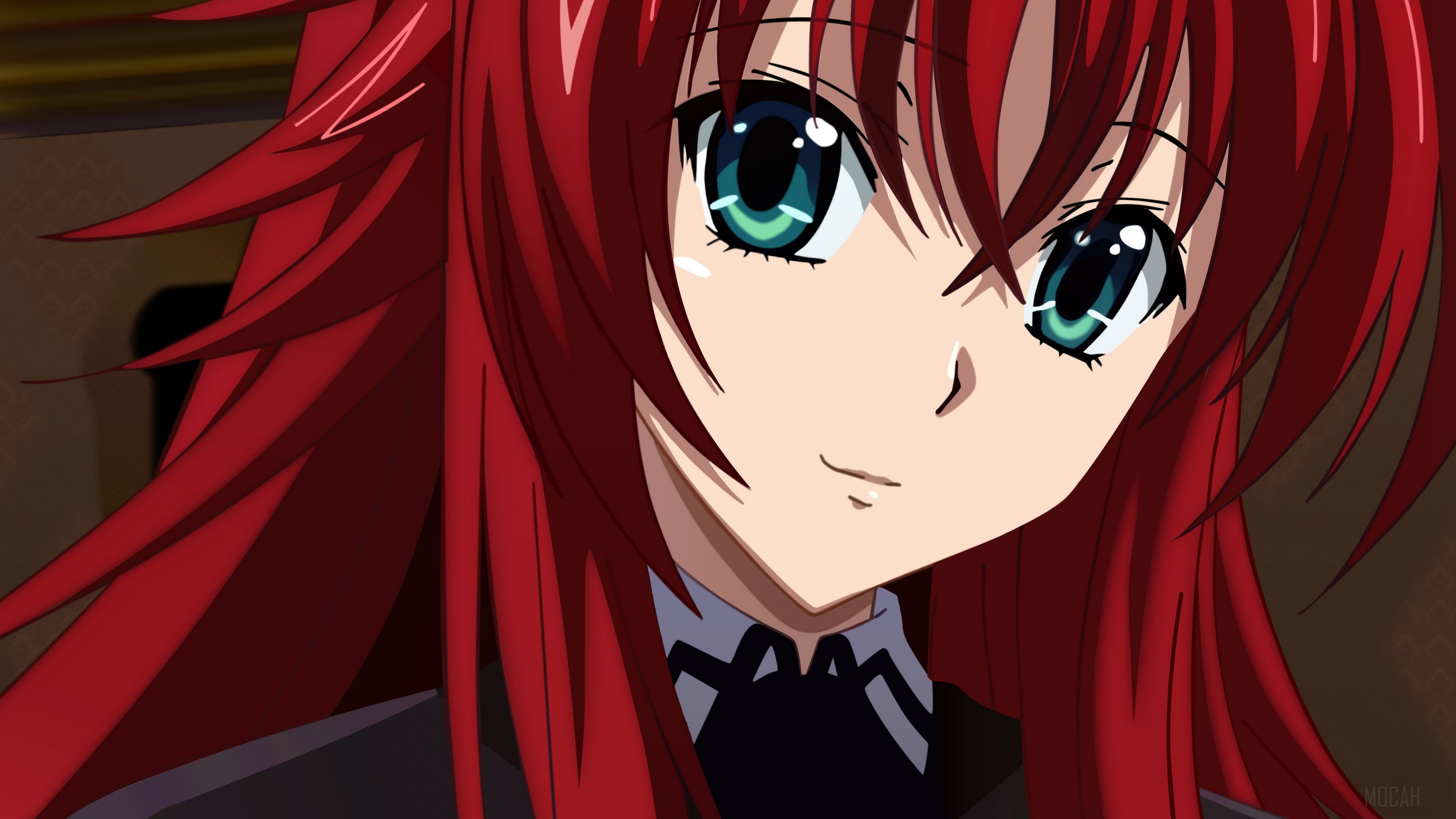 Rias Gremory from High School DxD 4K HD Wallpaper