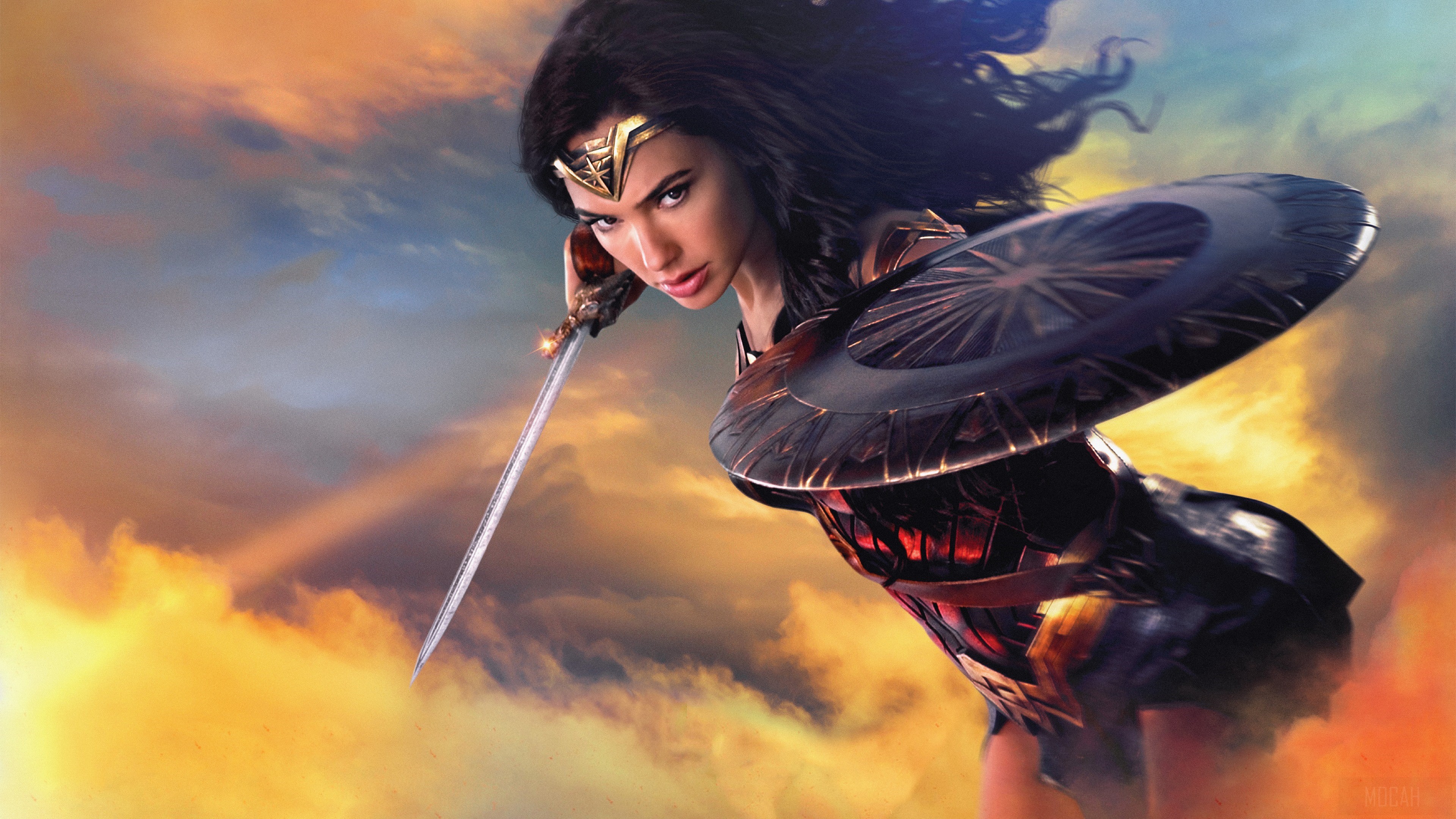 Wonder Woman from DC Comics 4K HD Wallpaper