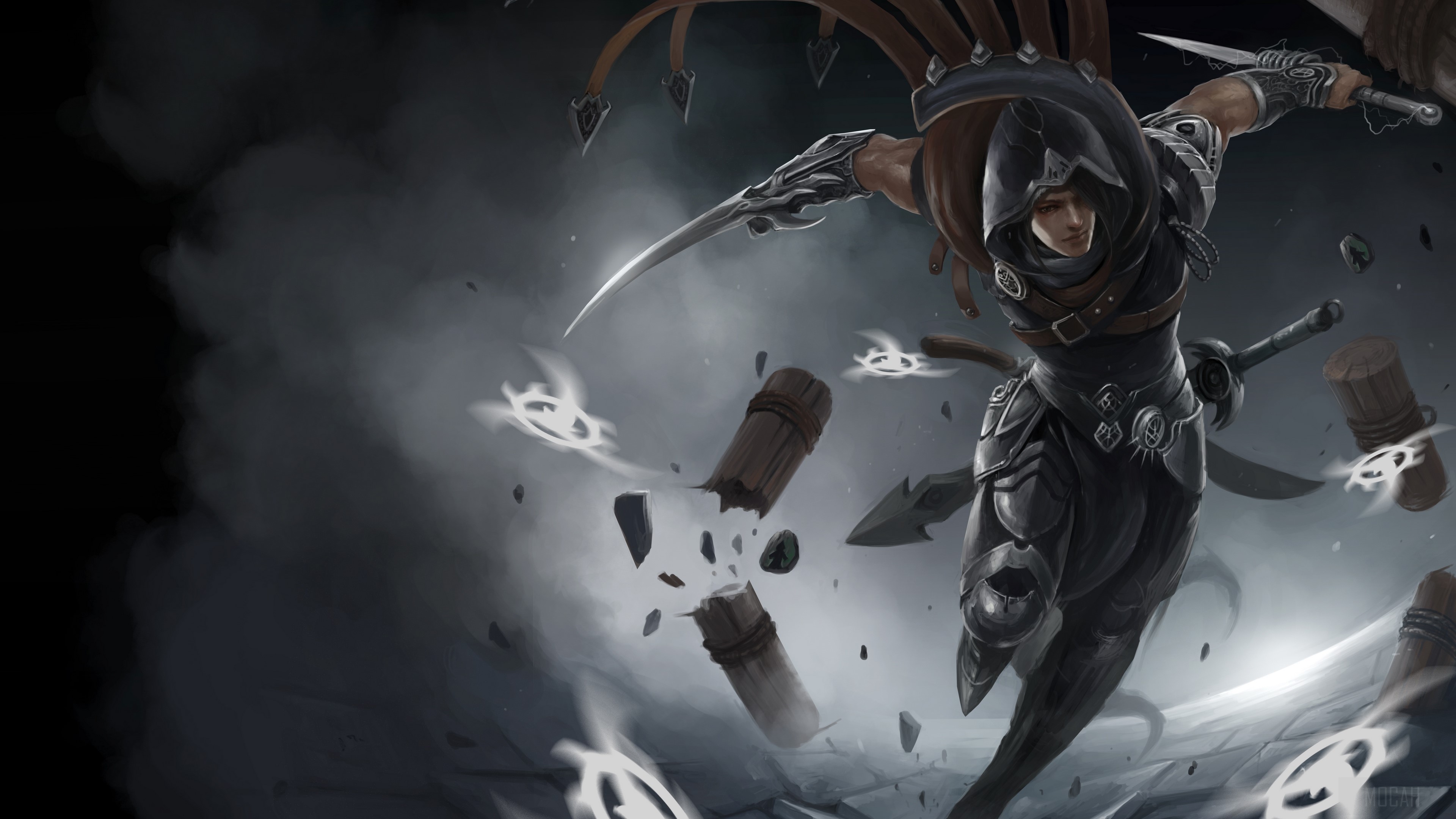 Talon from League of Legends 4K HD Wallpaper