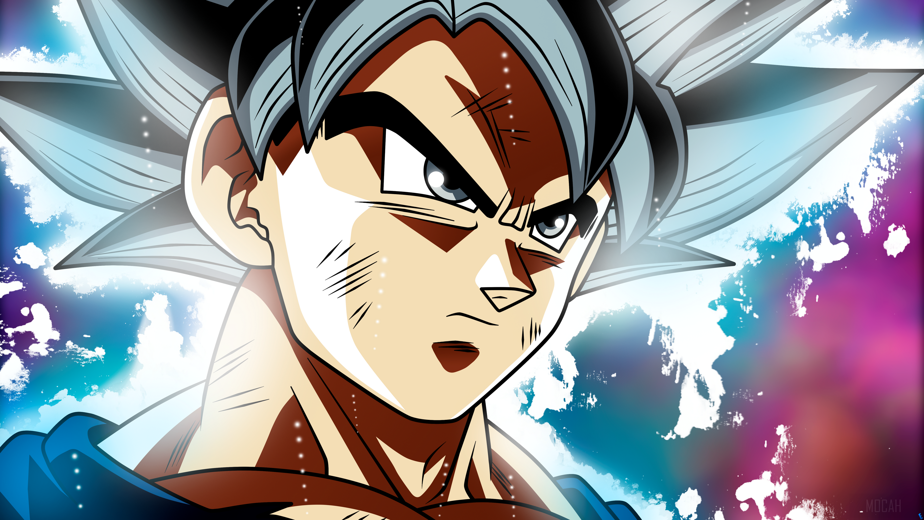 Goku from Dragon Ball Z Ultra Instinct 4K HD Wallpaper