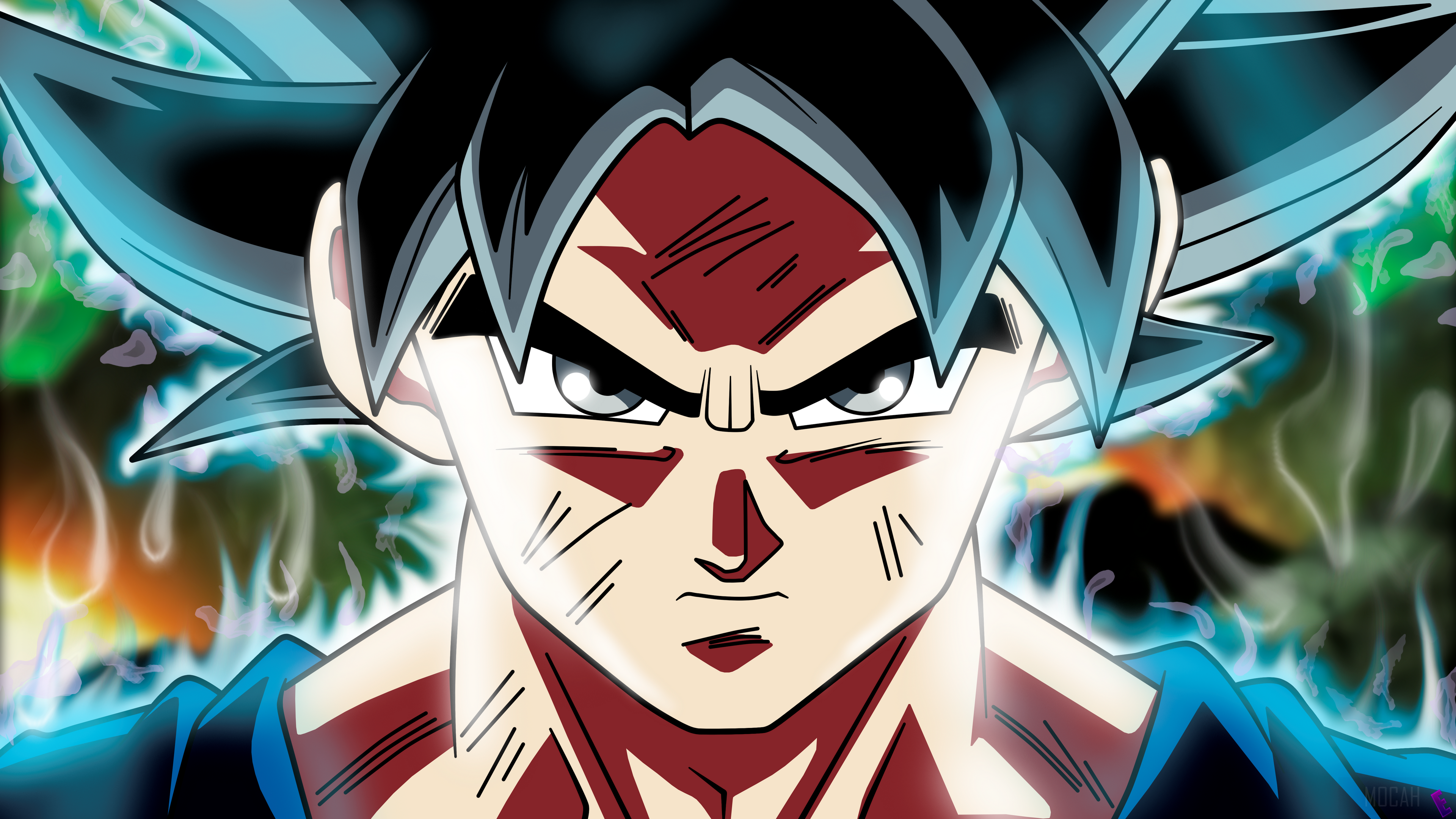 Goku in Ultra Instinct from Dragon Ball HD Wallpaper