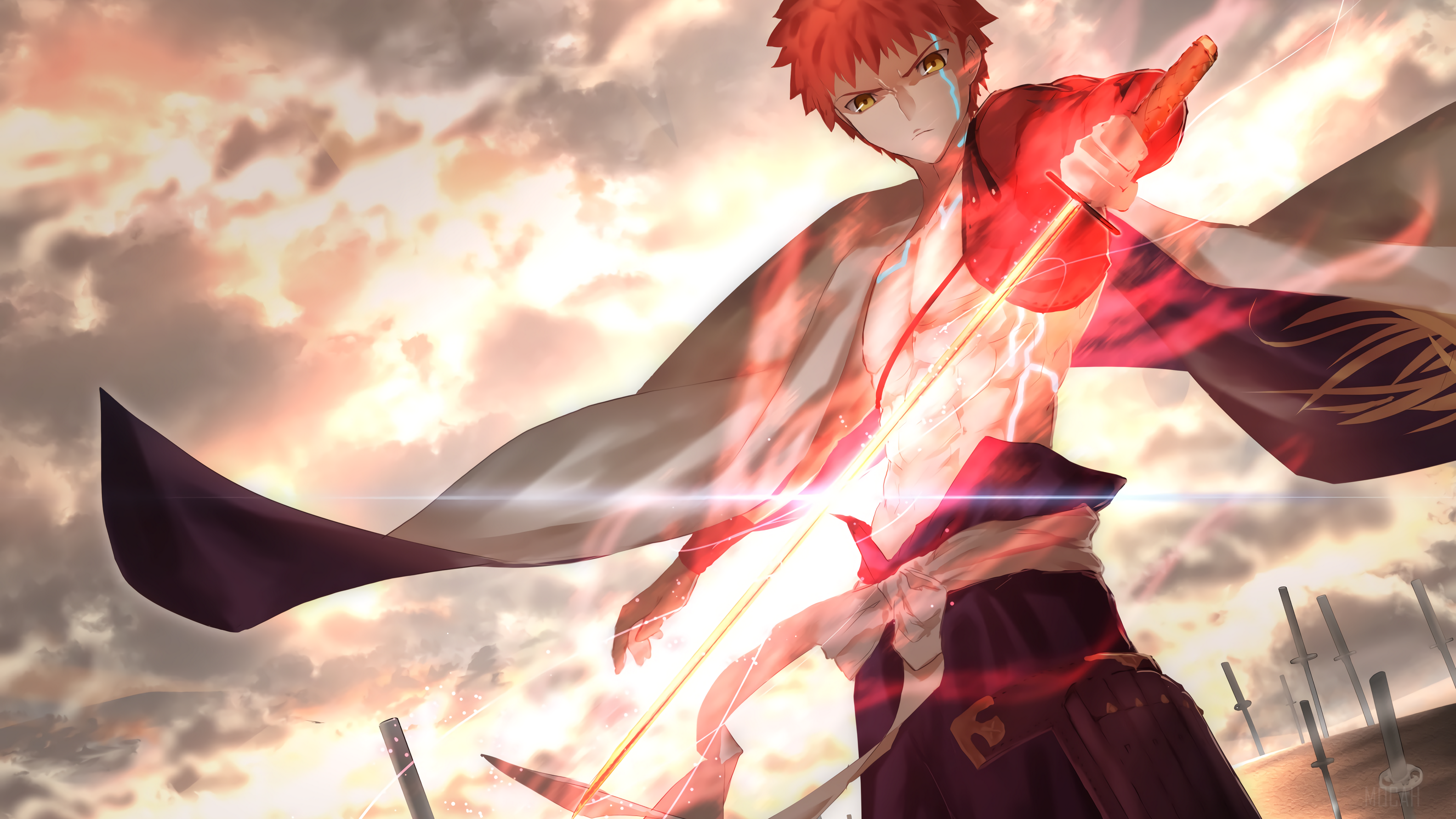 Shirou Emiya from Fate/Grand Order 4K HD Wallpaper
