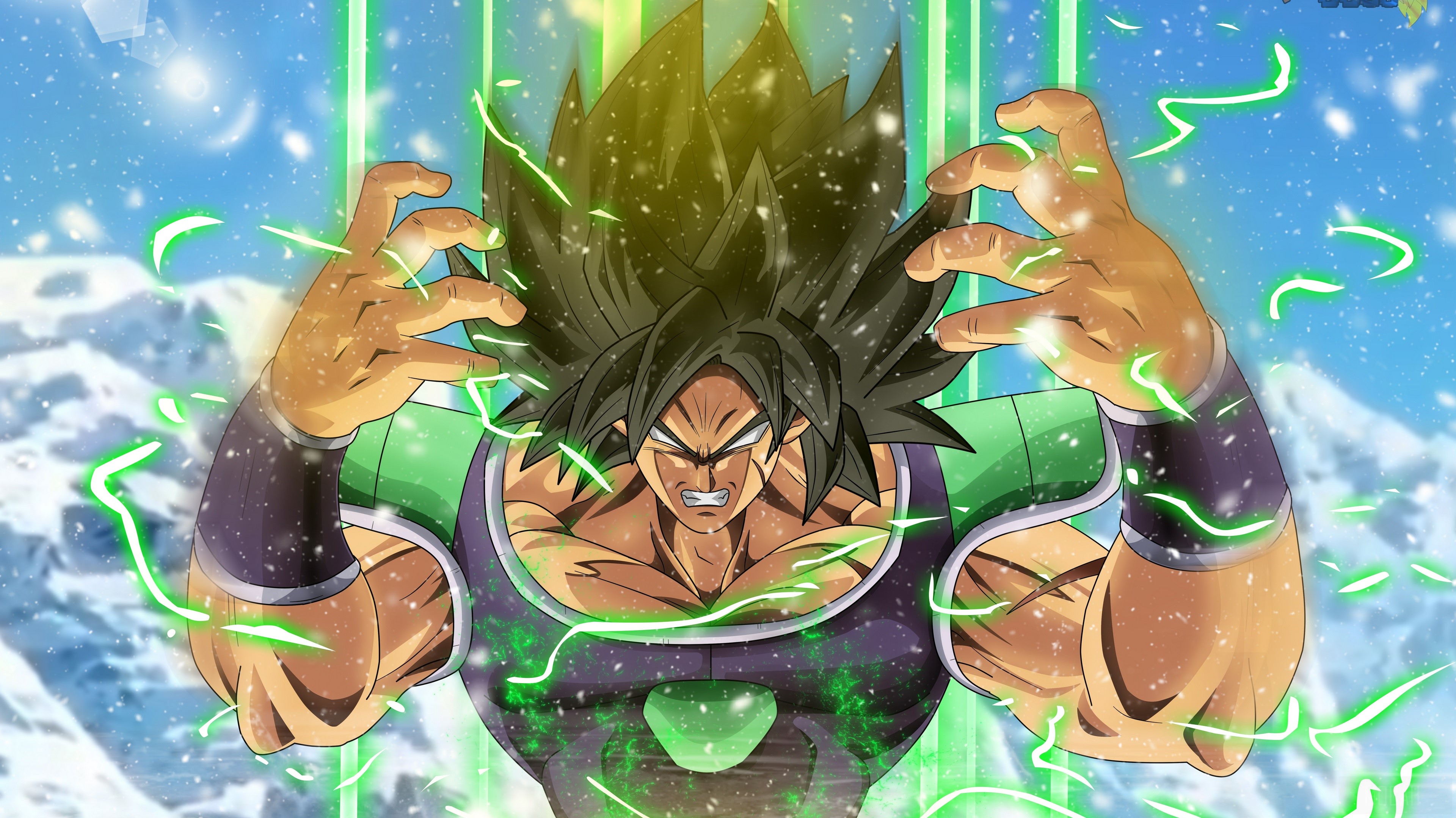 Broly from Dragon Ball Z 4K HD Wallpaper