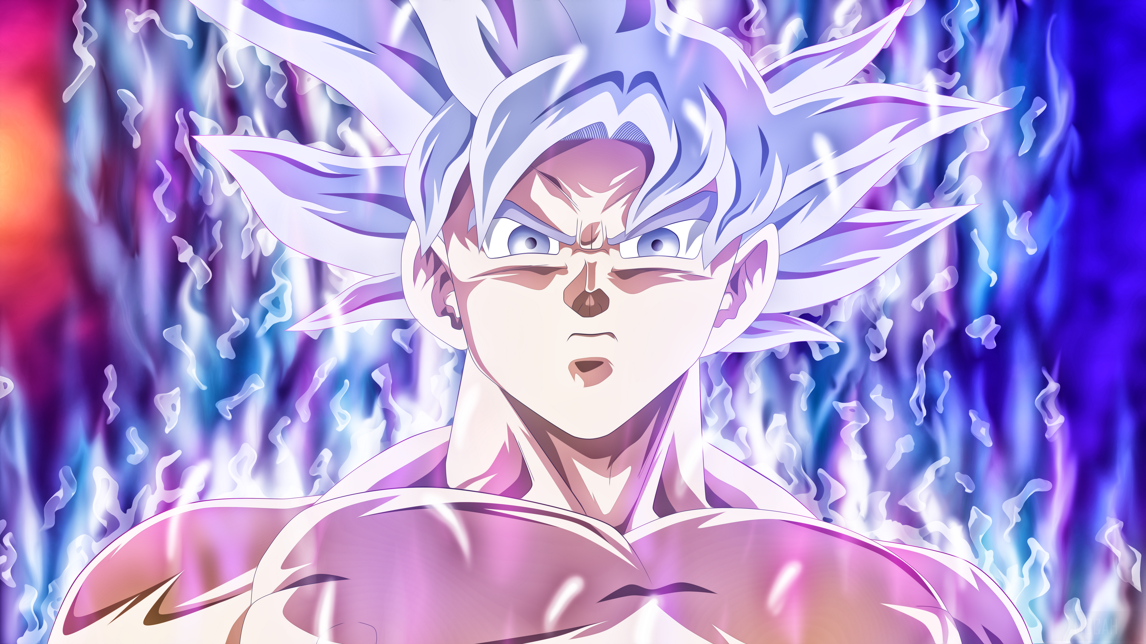 Goku from Dragon Ball Ultra Instinct 4K HD Wallpaper