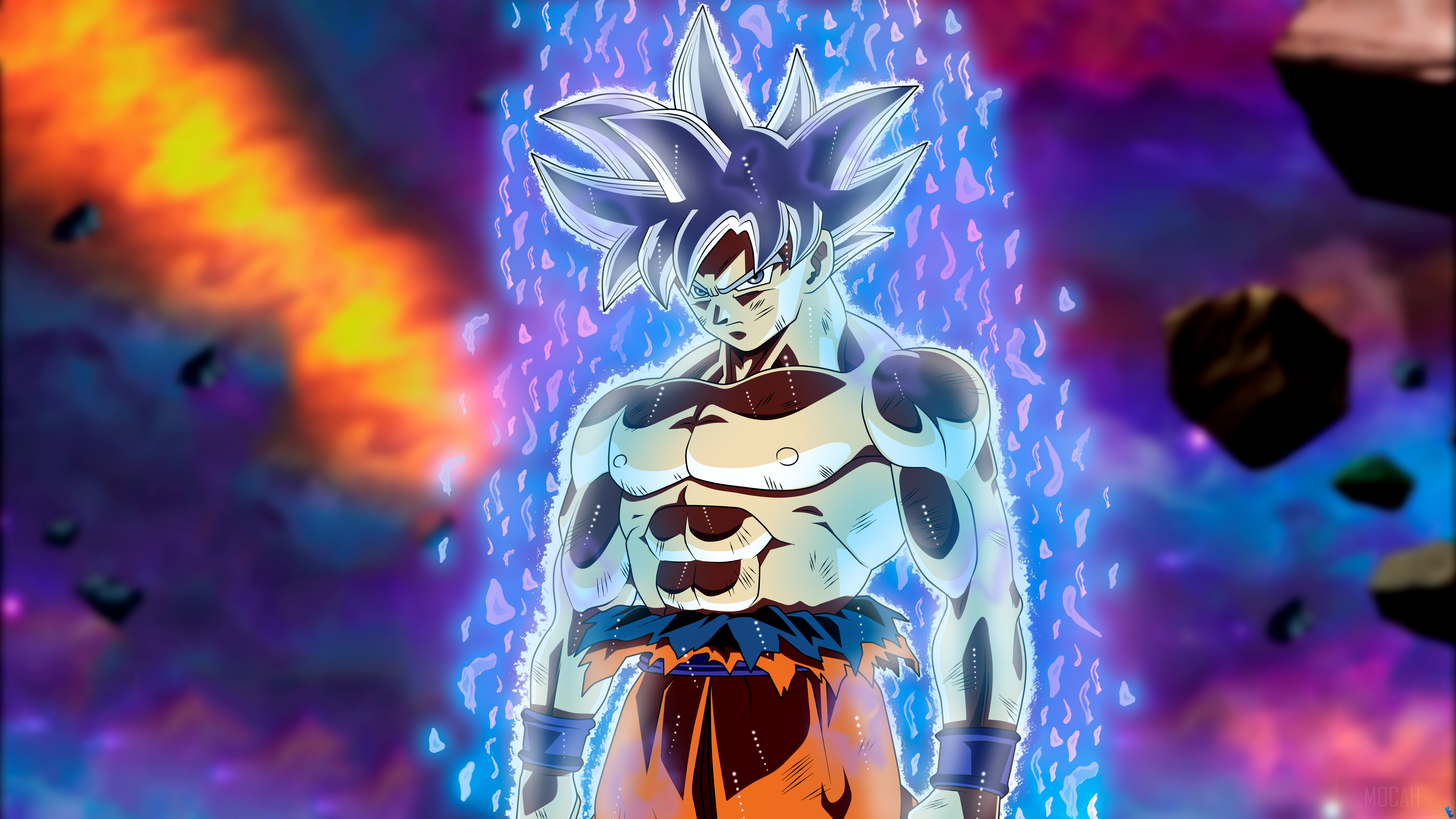 Goku in Ultra Instinct 4K HD Wallpaper