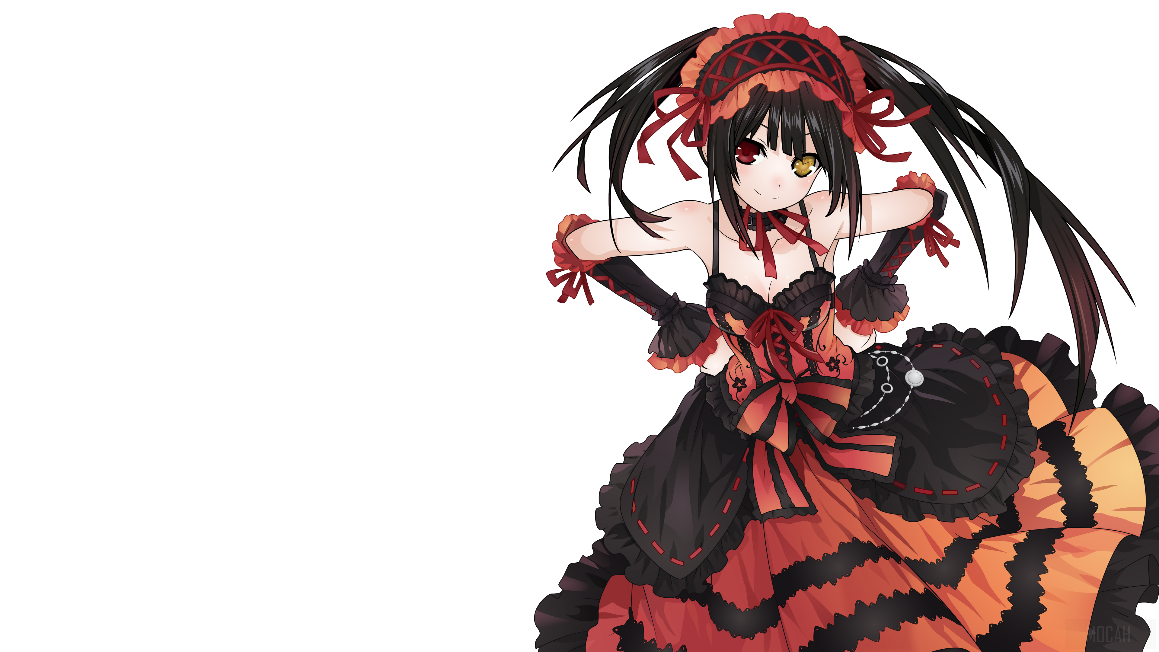 Kurumi Tokisaki from Date A Live 4K HD Wallpaper