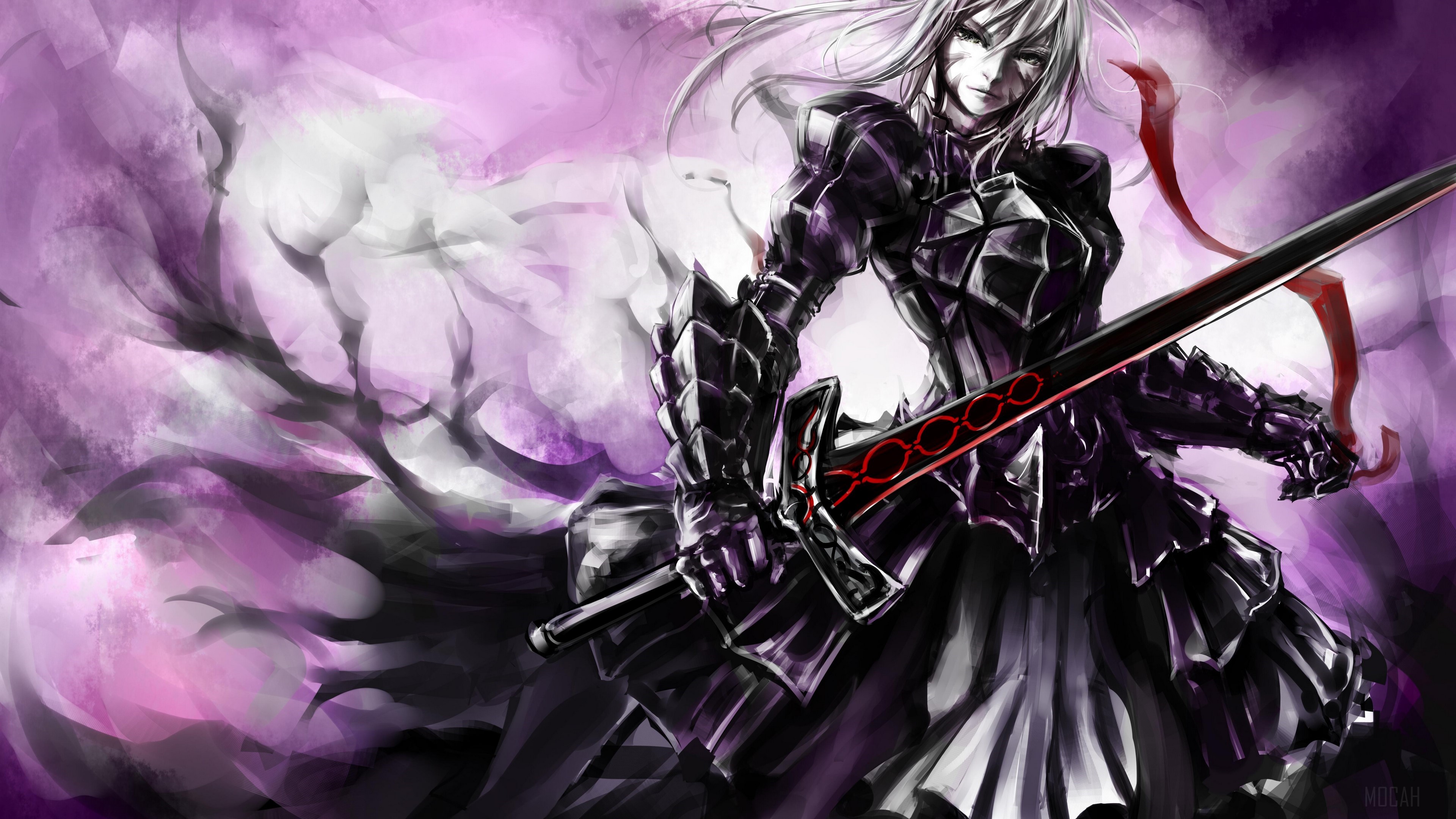Saber from Fate/stay night 4K HD Wallpaper